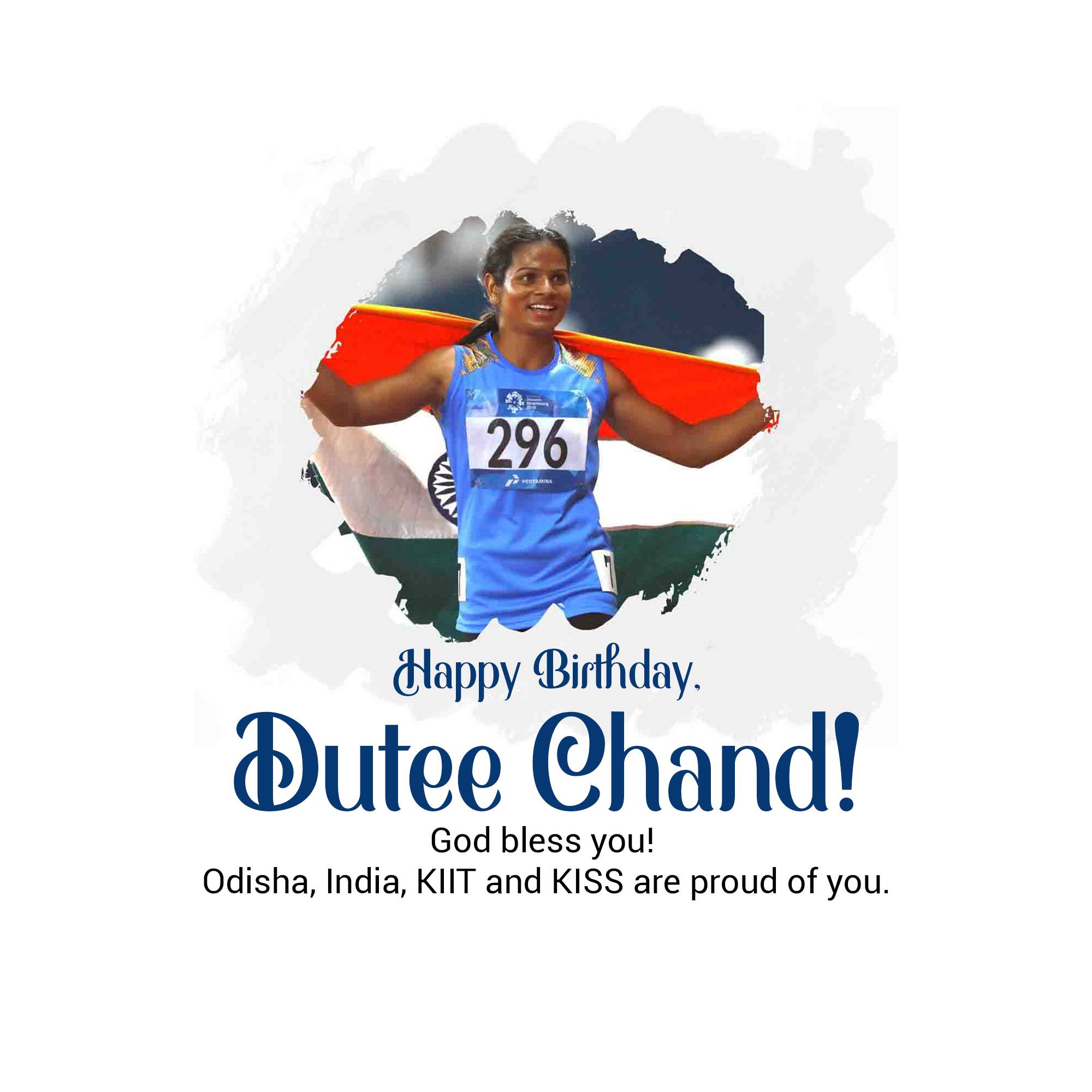 Dutee Chand - Birthday