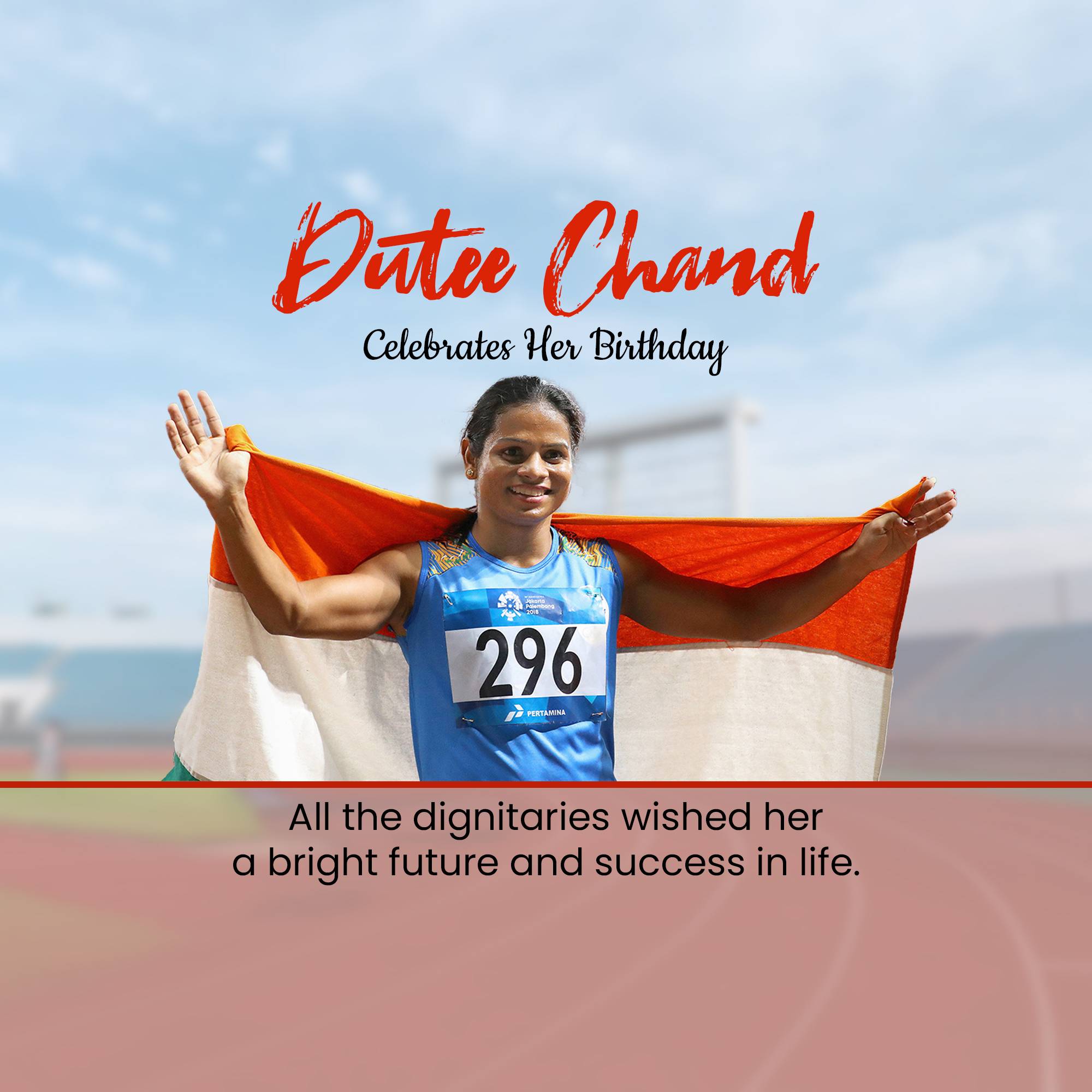 Dutee Chand - Birthday