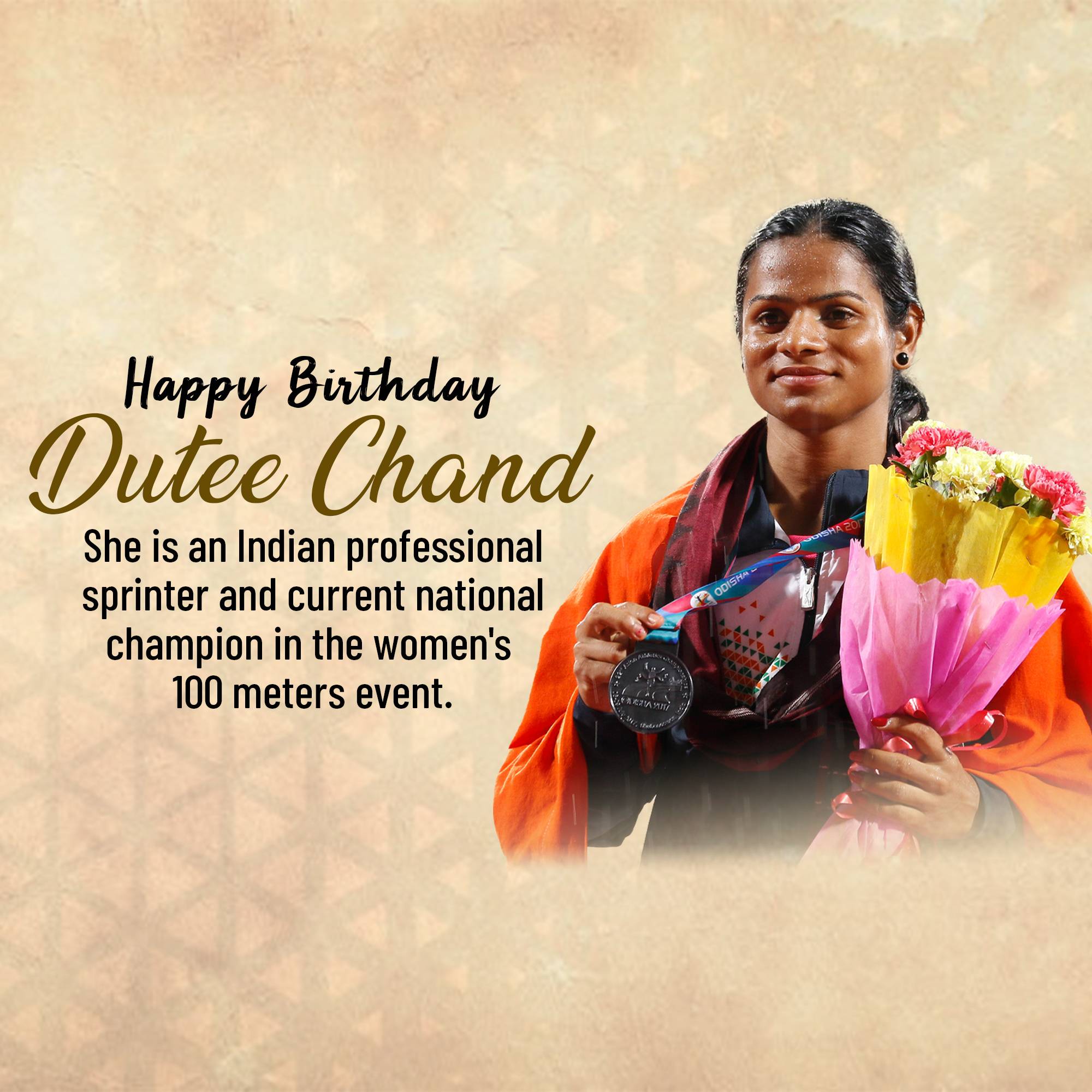 Dutee Chand - Birthday