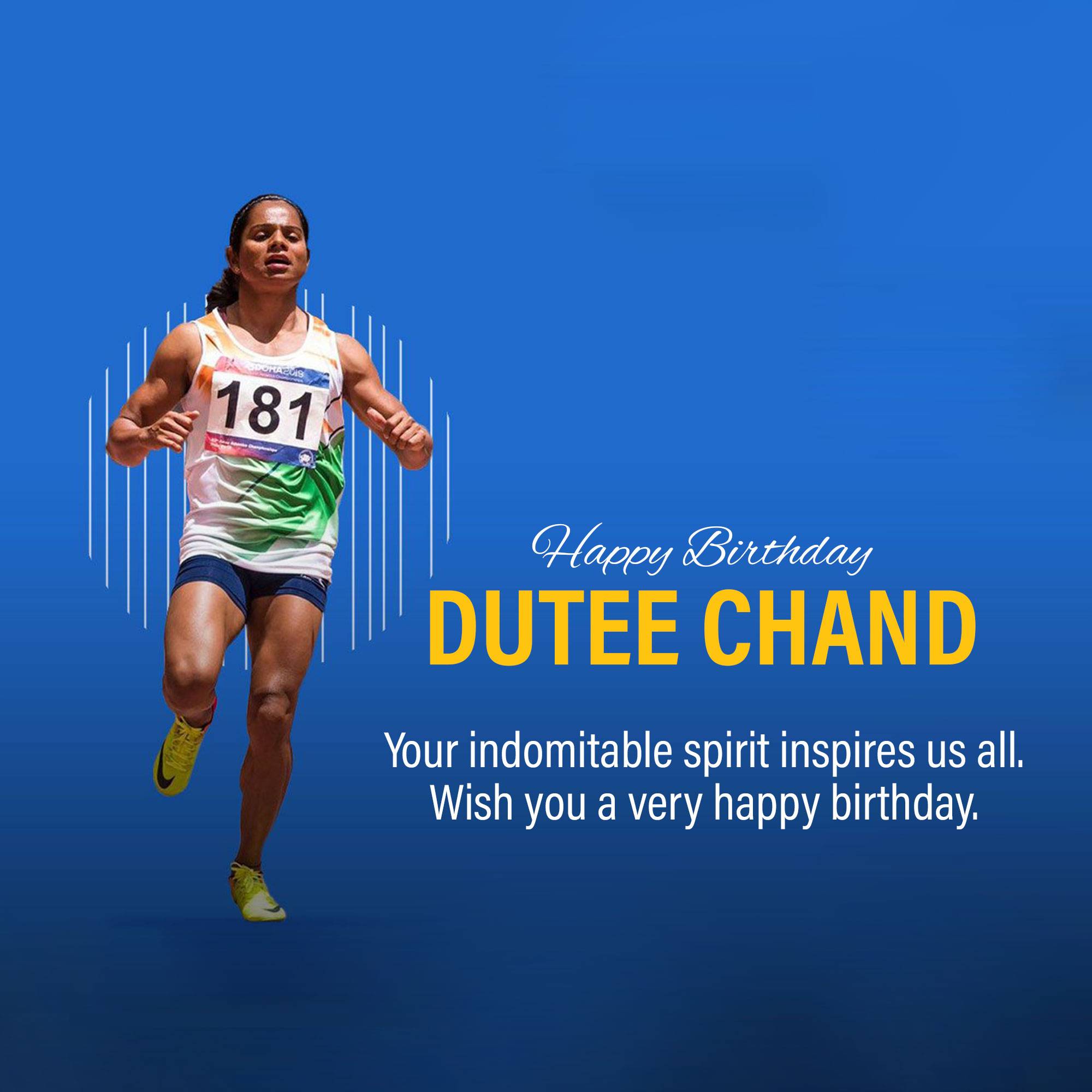 Dutee Chand - Birthday