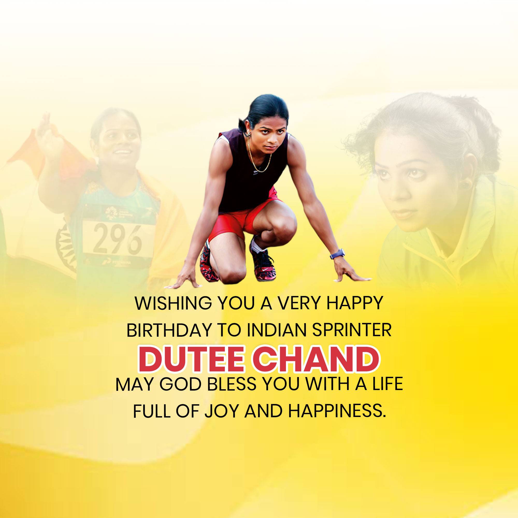 Dutee Chand - Birthday