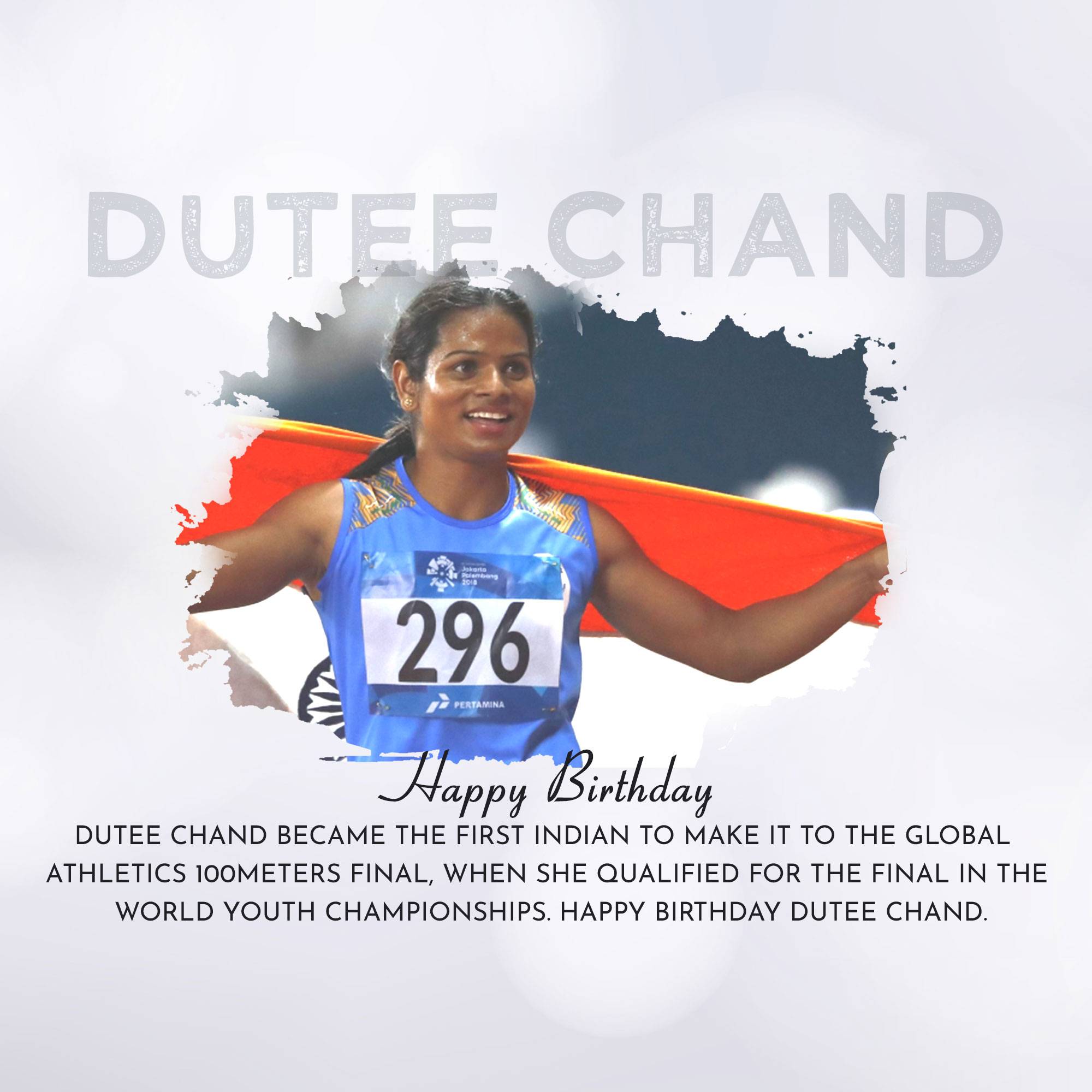Dutee Chand - Birthday