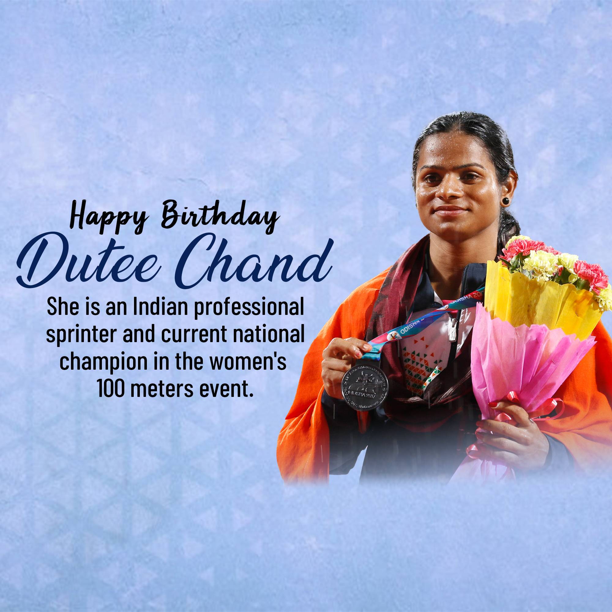 Dutee Chand - Birthday