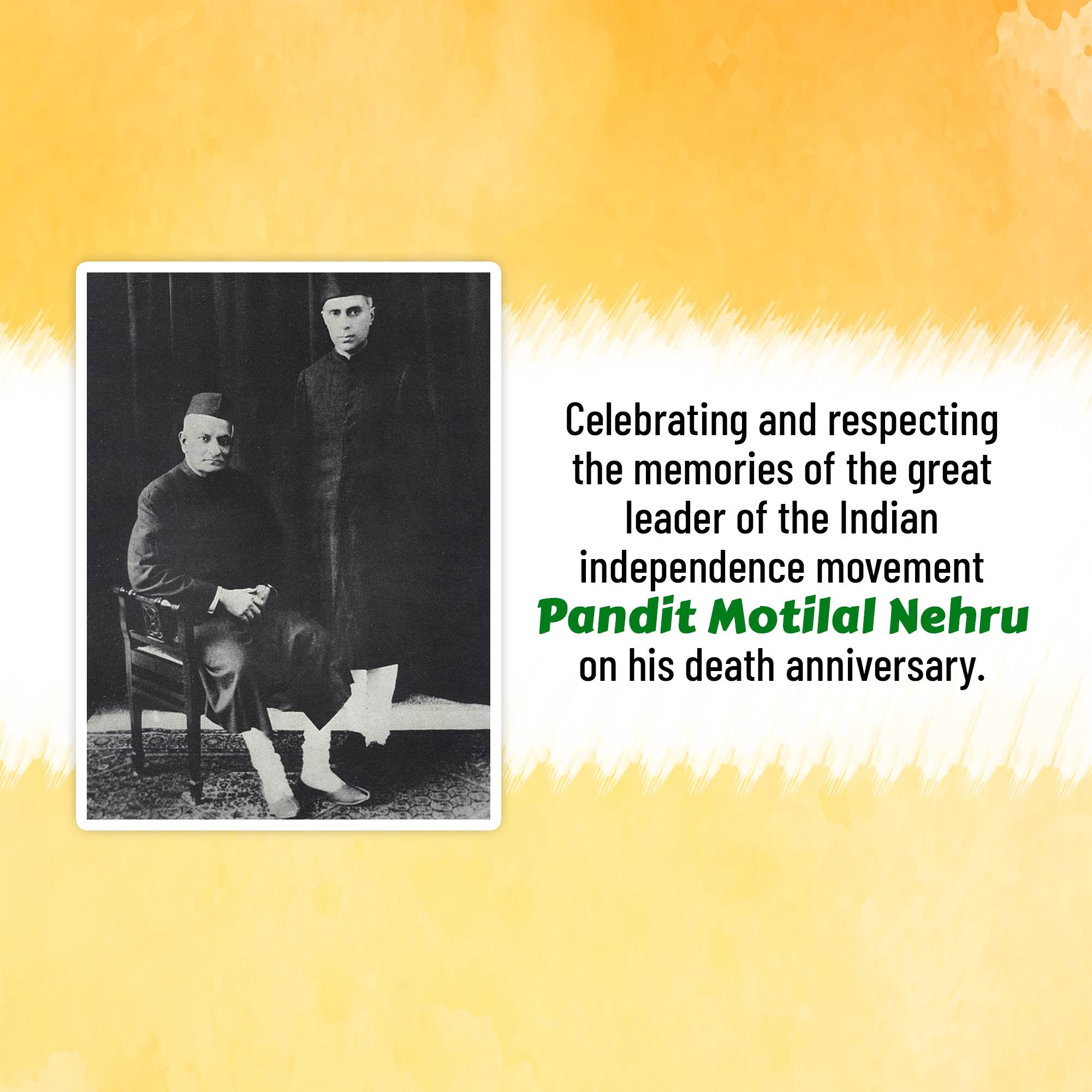 Motilal Nehru Punyatithi