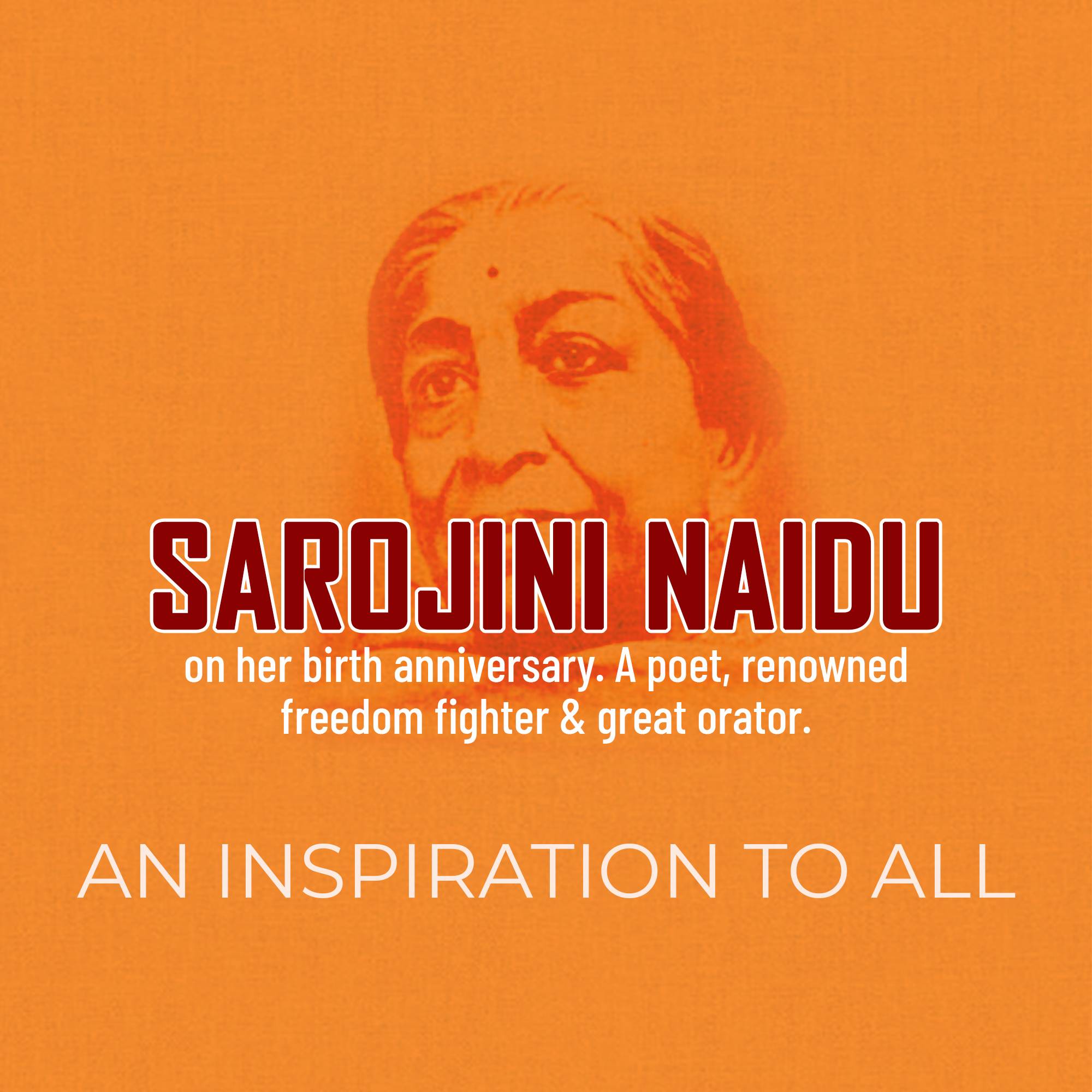 Sarojini Naidu Birth Anniversary