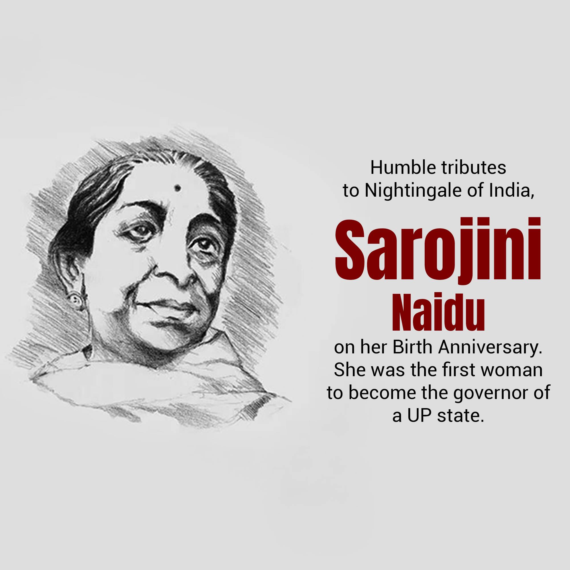 Sarojini Naidu Birth Anniversary