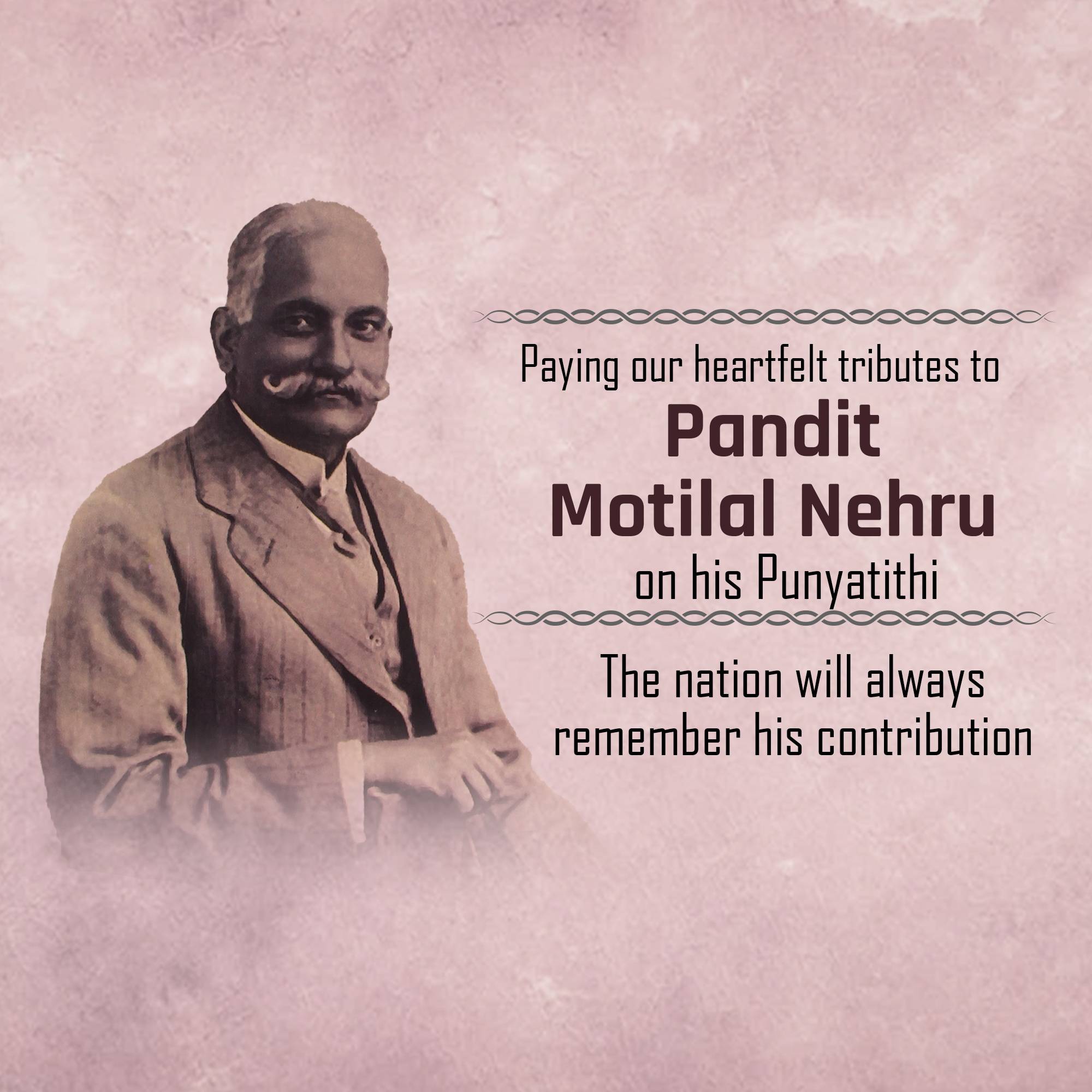 Motilal Nehru Punyatithi