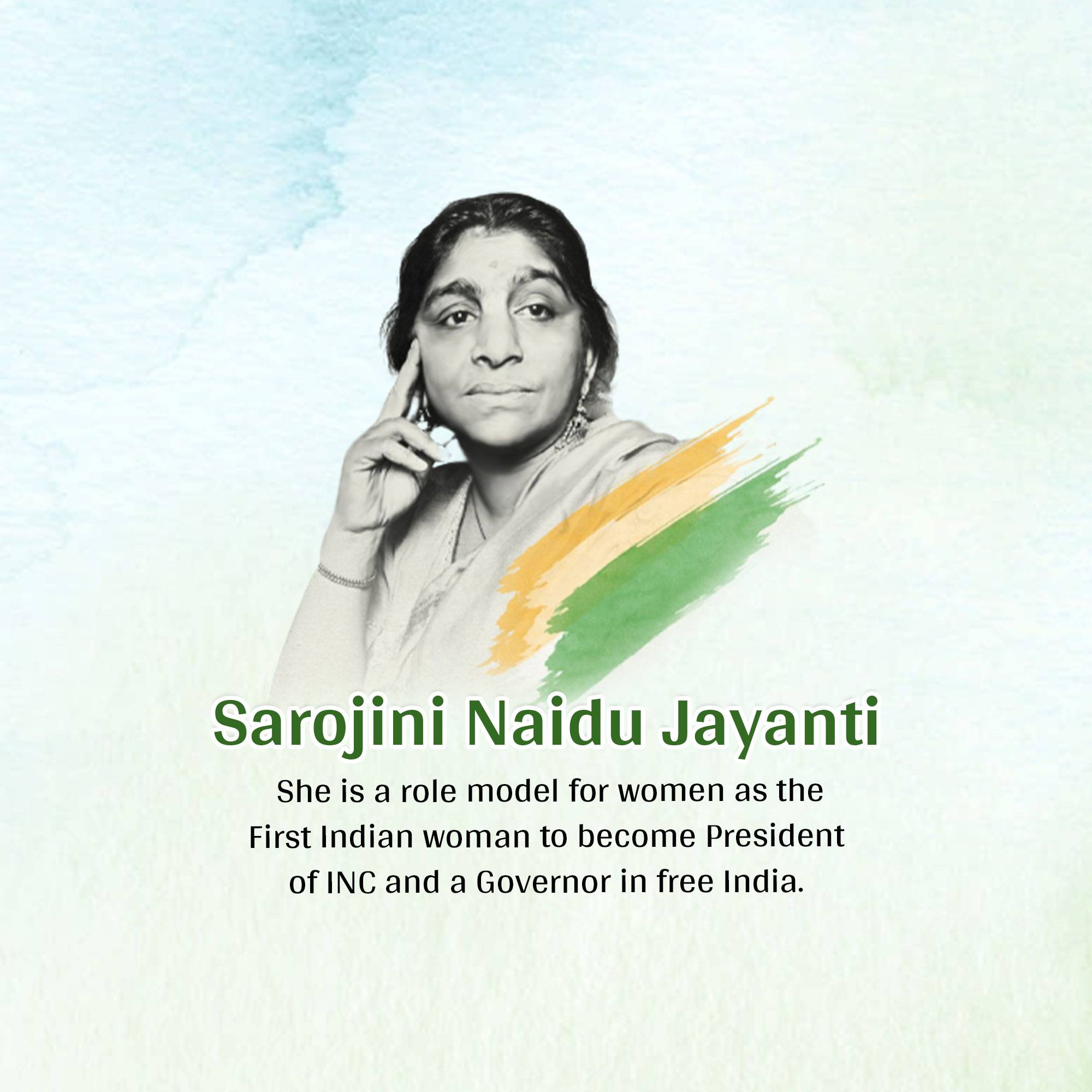Sarojini Naidu Birth Anniversary