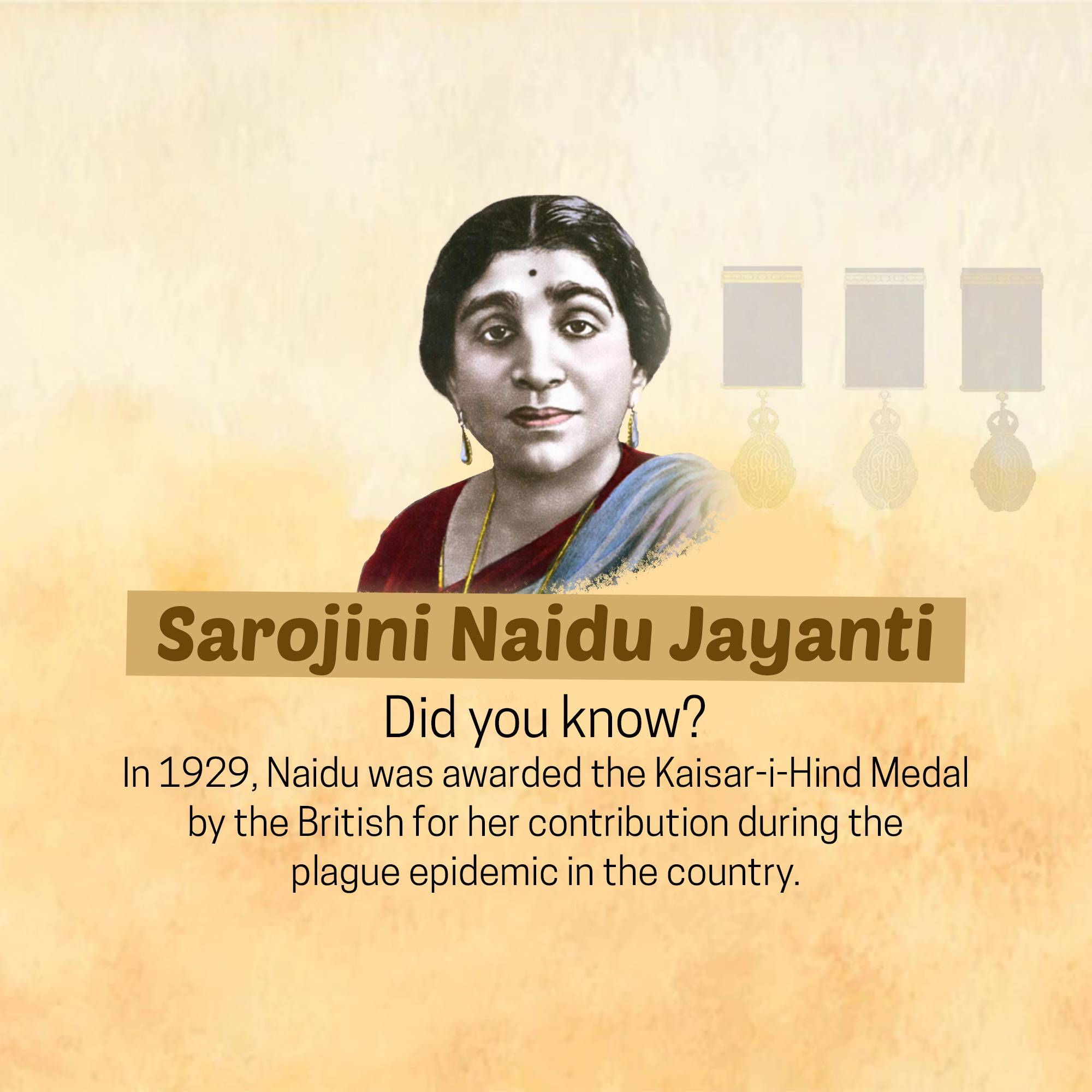 Sarojini Naidu Birth Anniversary