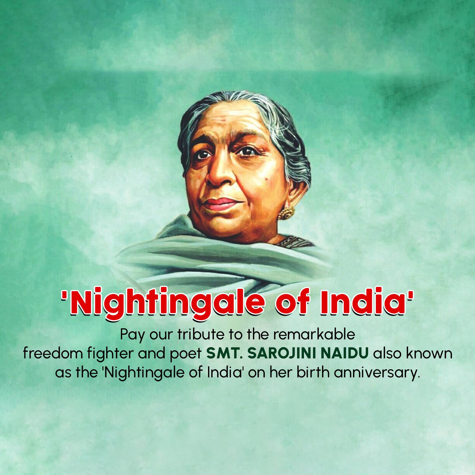 Sarojini Naidu Birth Anniversary