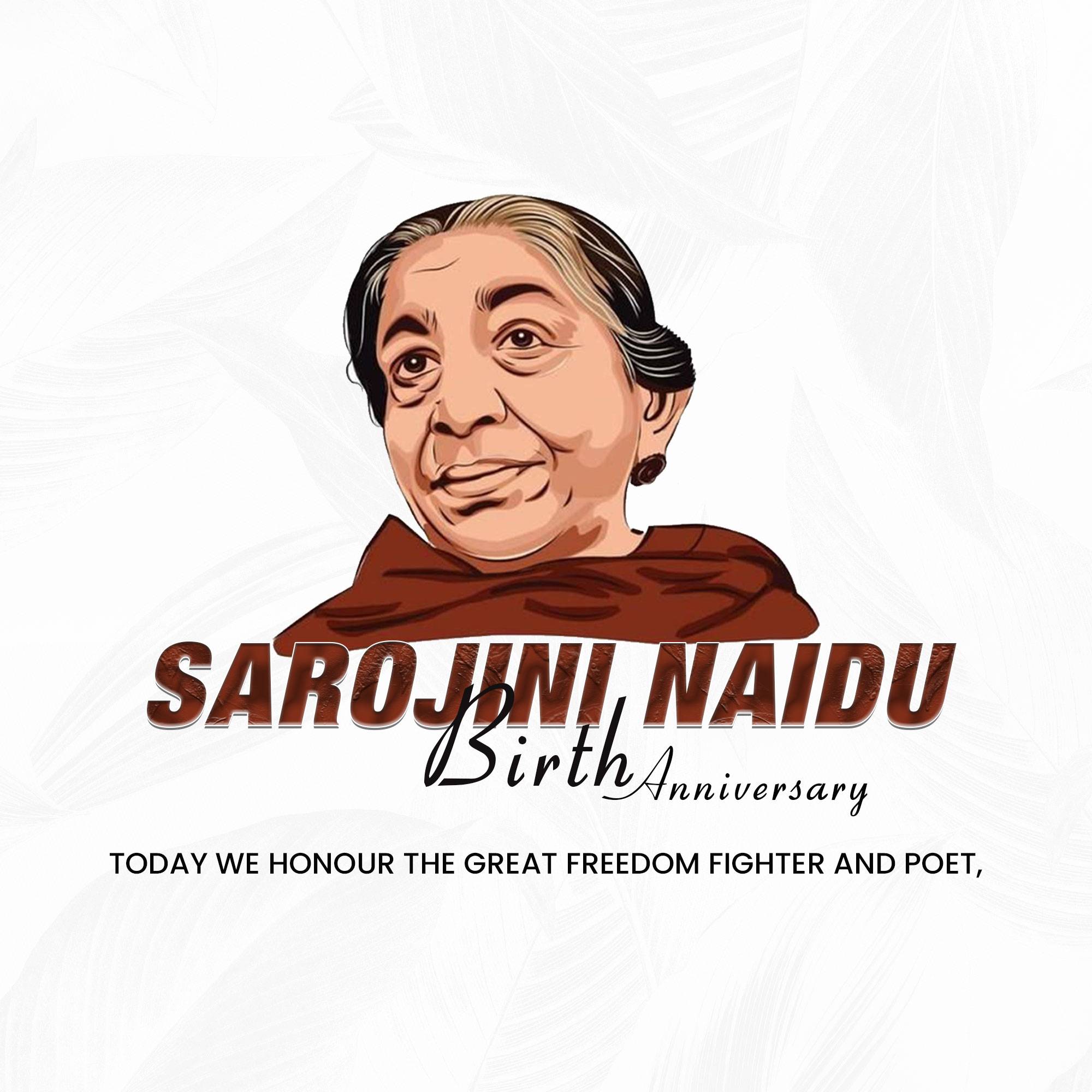 Sarojini Naidu Birth Anniversary