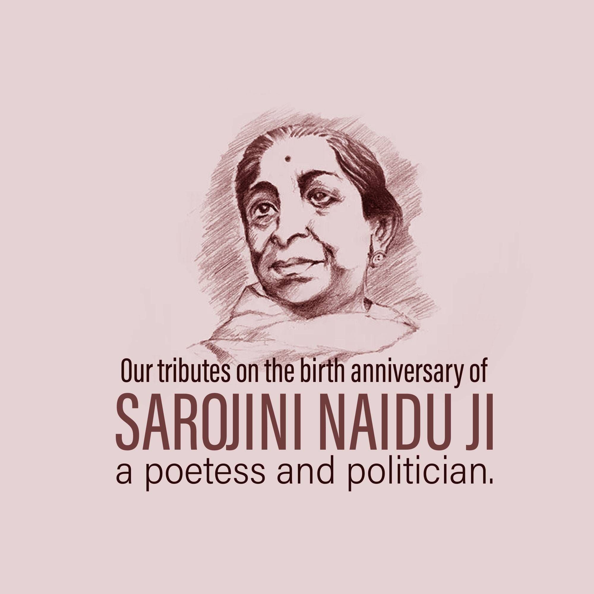 Sarojini Naidu Birth Anniversary