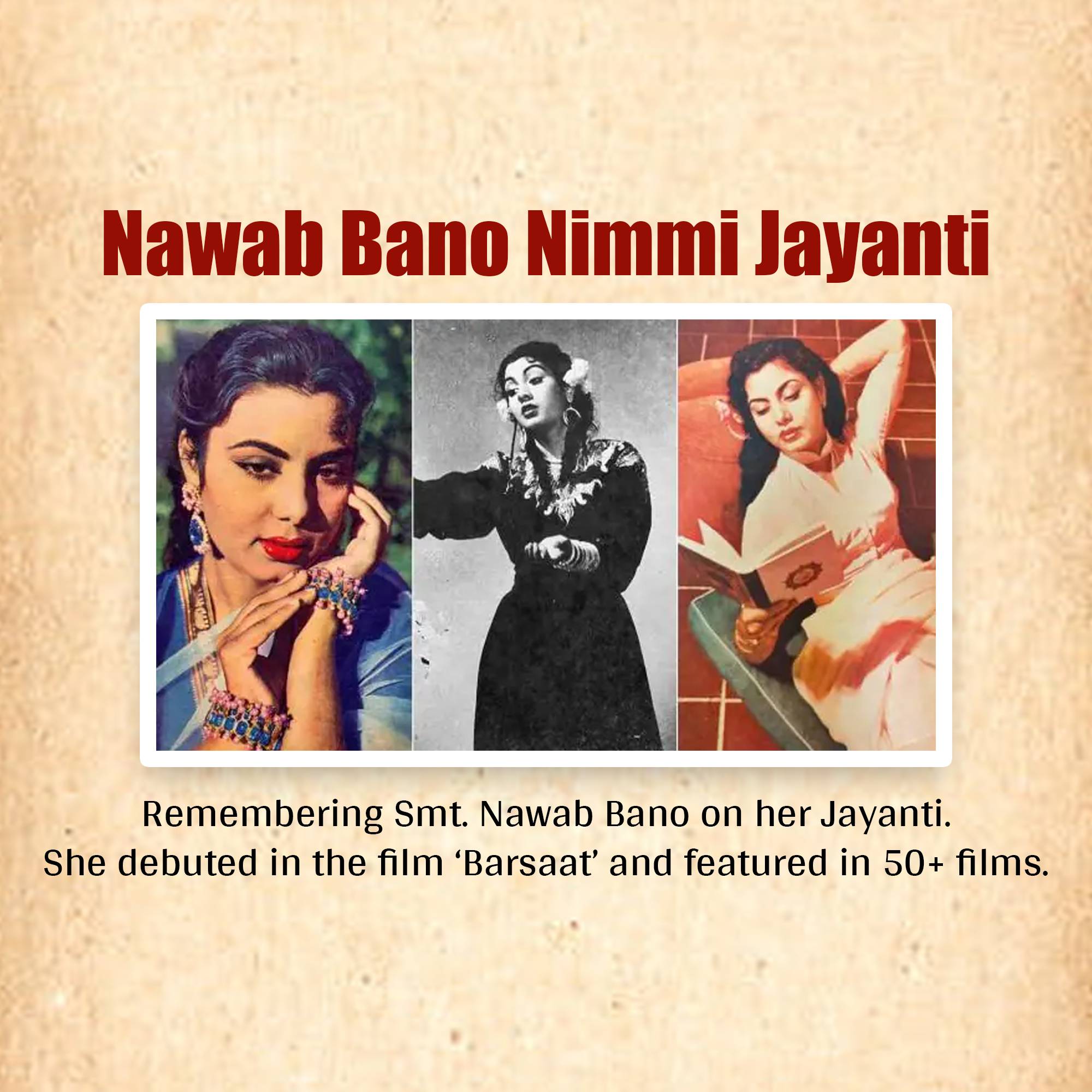 Nawab Bano Nimmi Jayanti