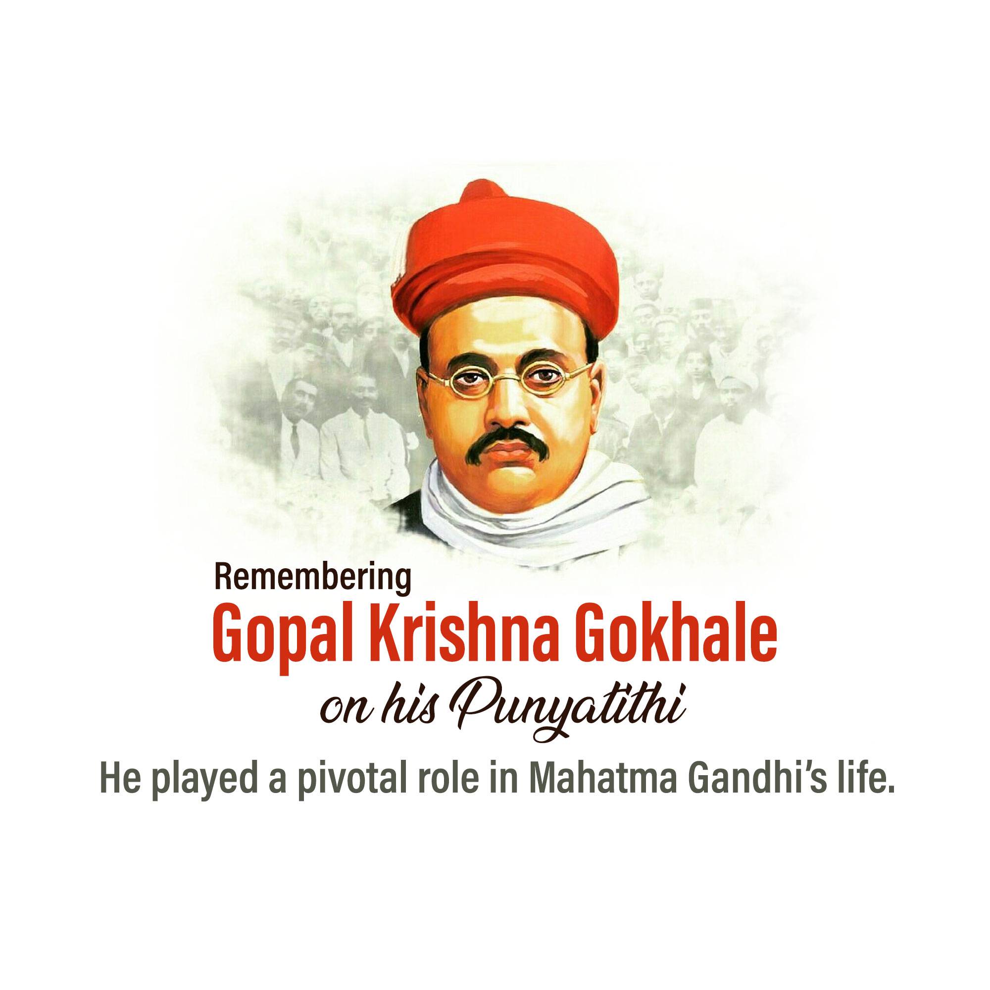 Gopal Krishna Gokhale Punyatithi