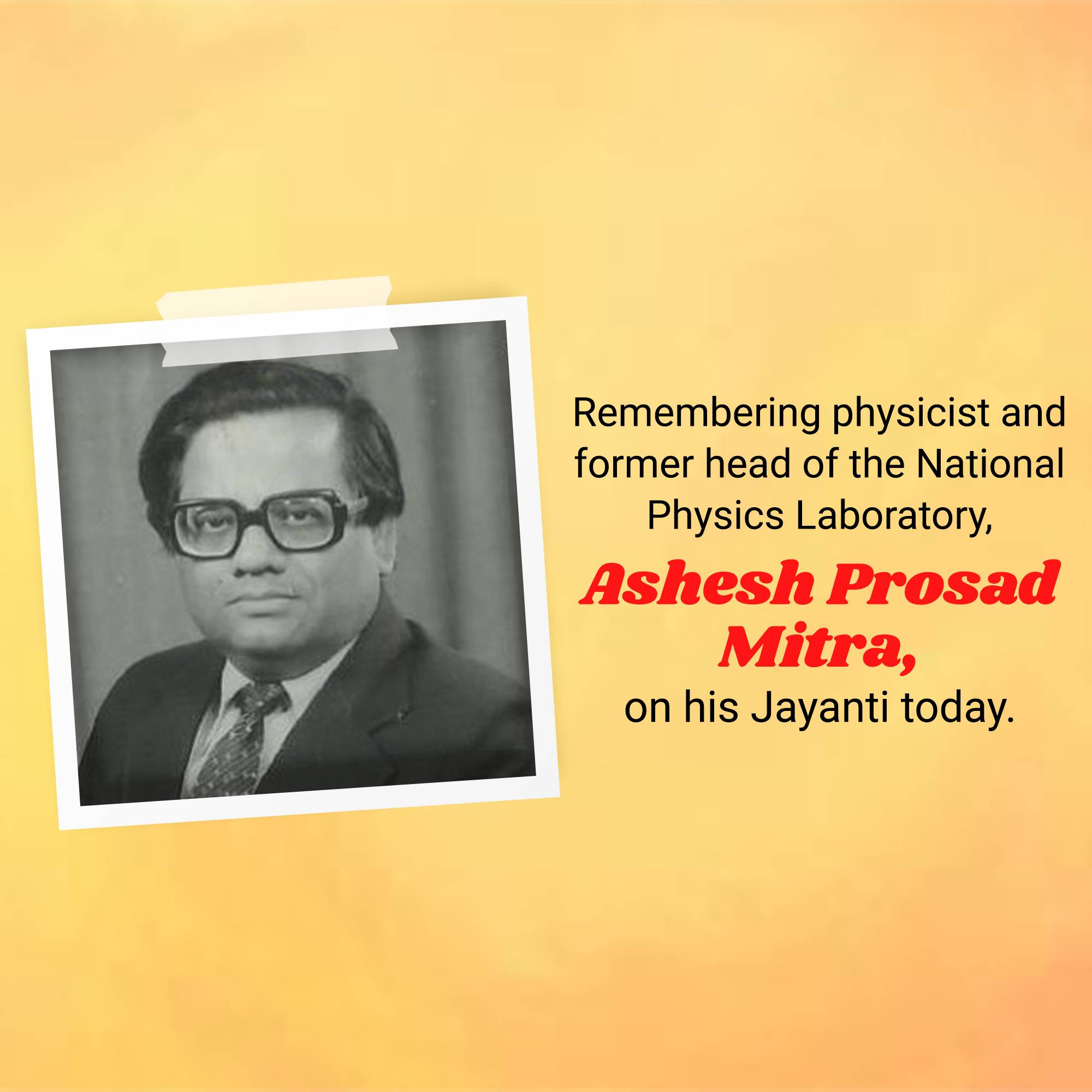 Ashesh Prosad Mitra Jayanti