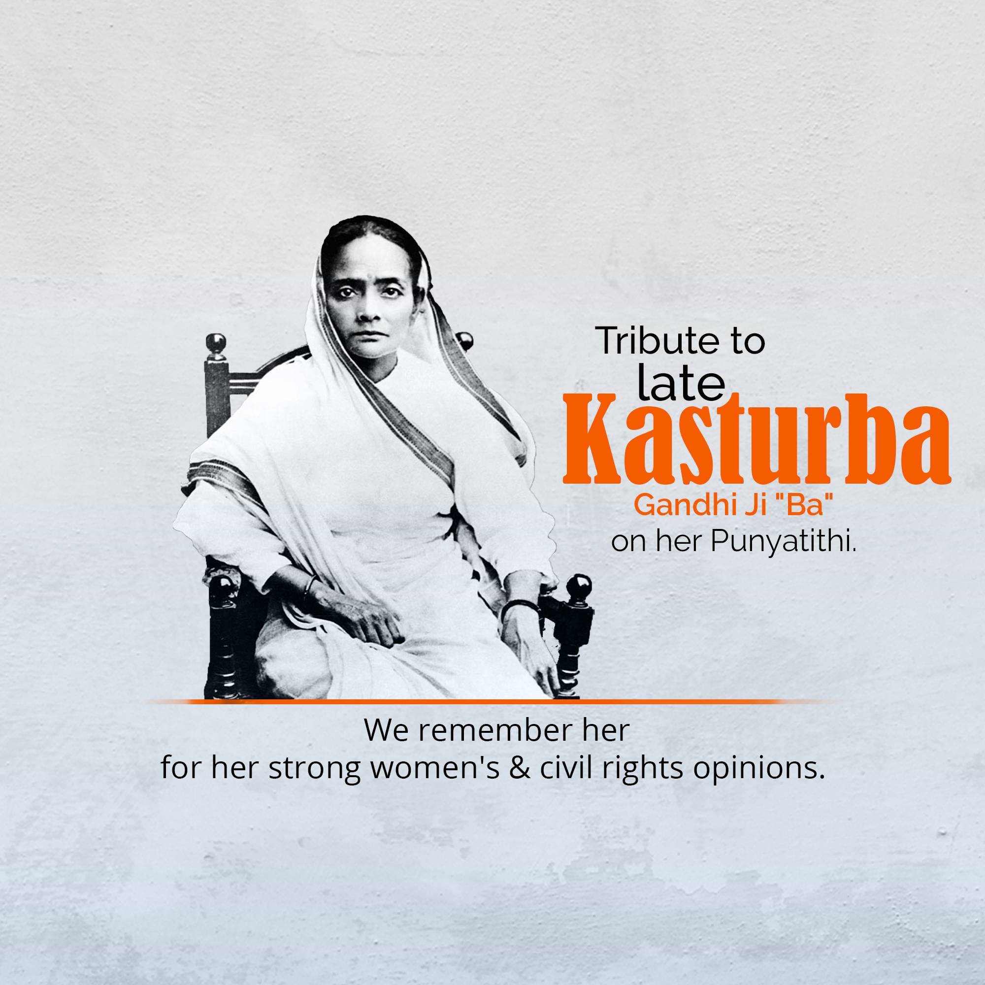 Kasturba Gandhi Punyatithi