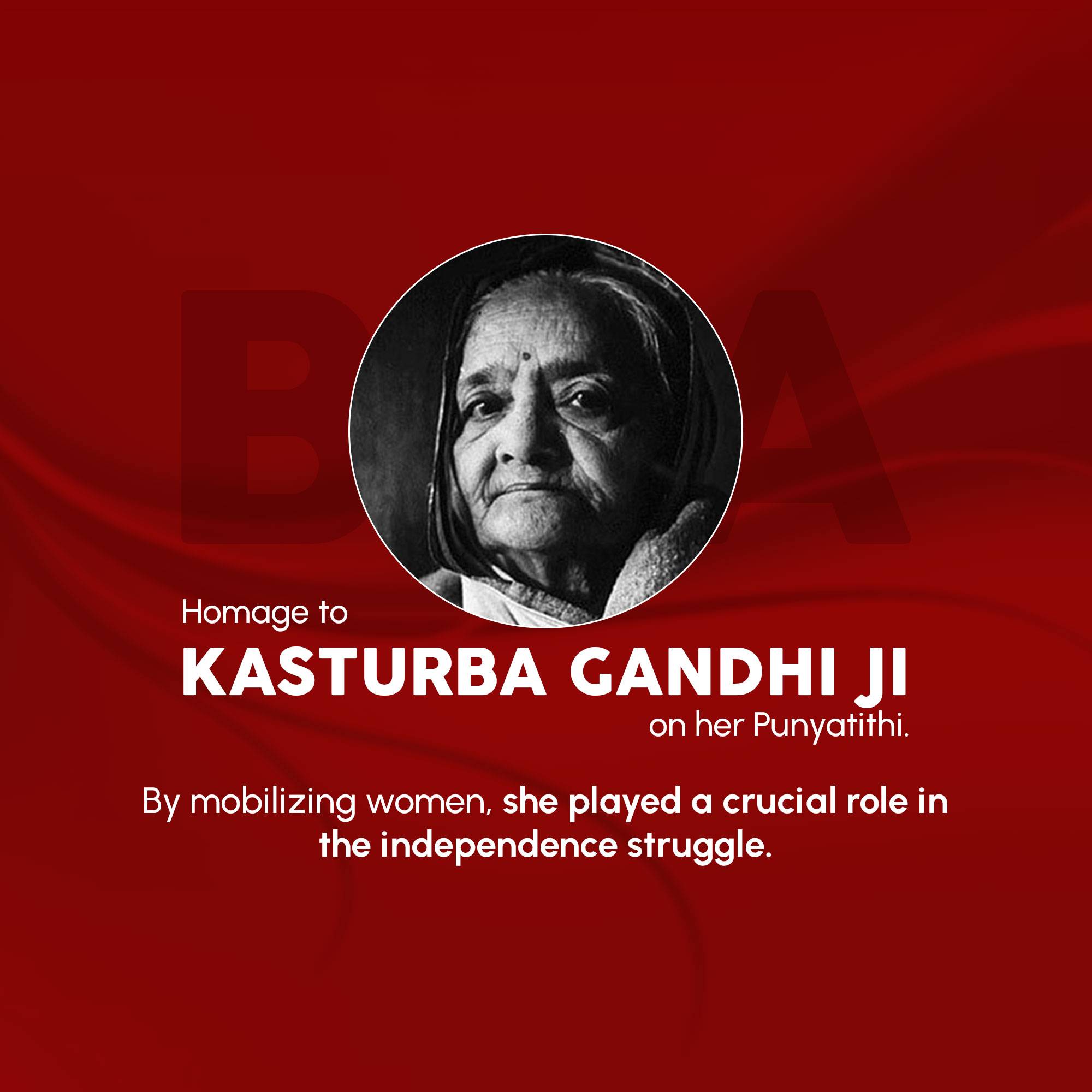 Kasturba Gandhi Punyatithi