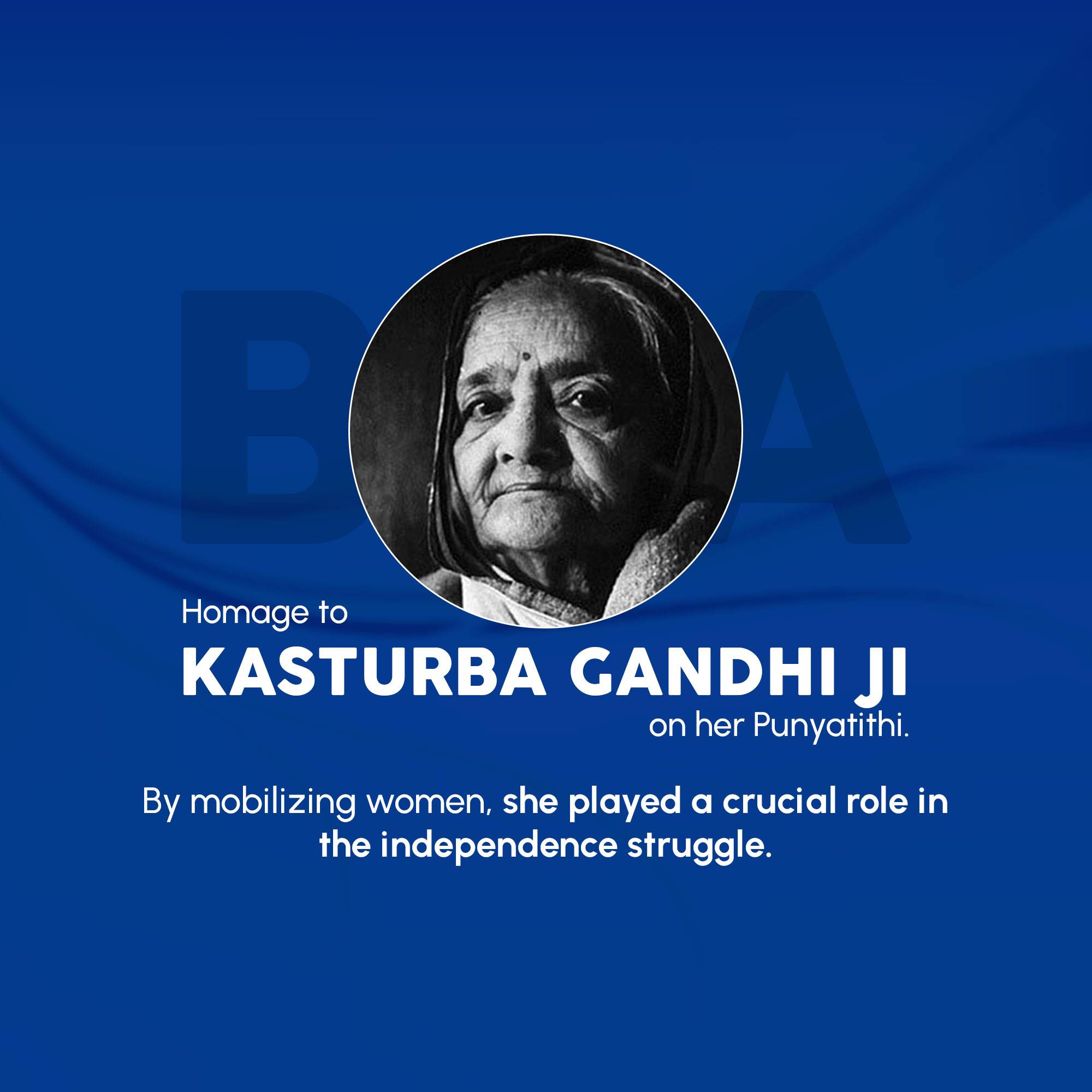 Kasturba Gandhi Punyatithi