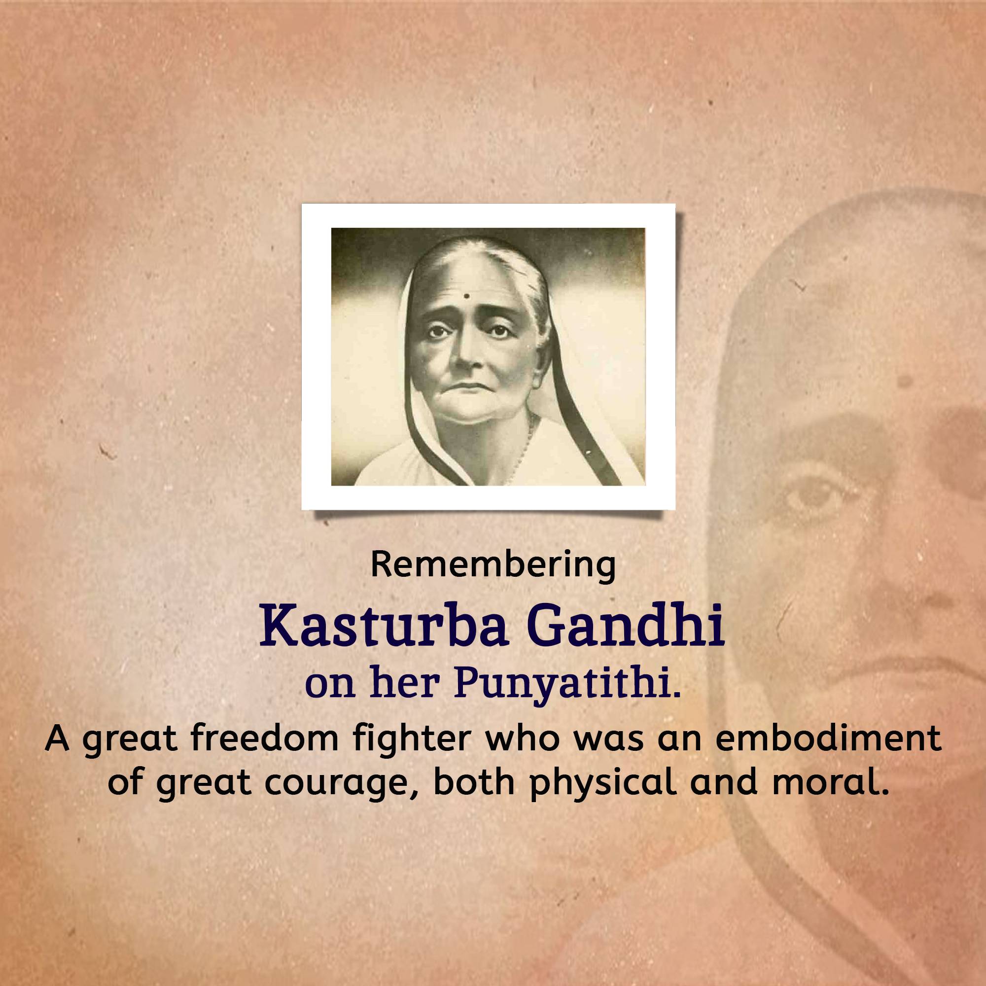 Kasturba Gandhi Punyatithi