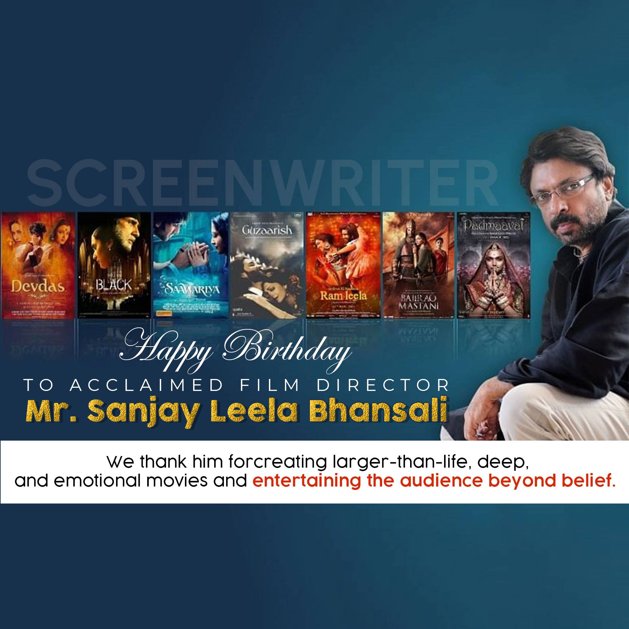 Sanjay Leela Bhansali Birthday