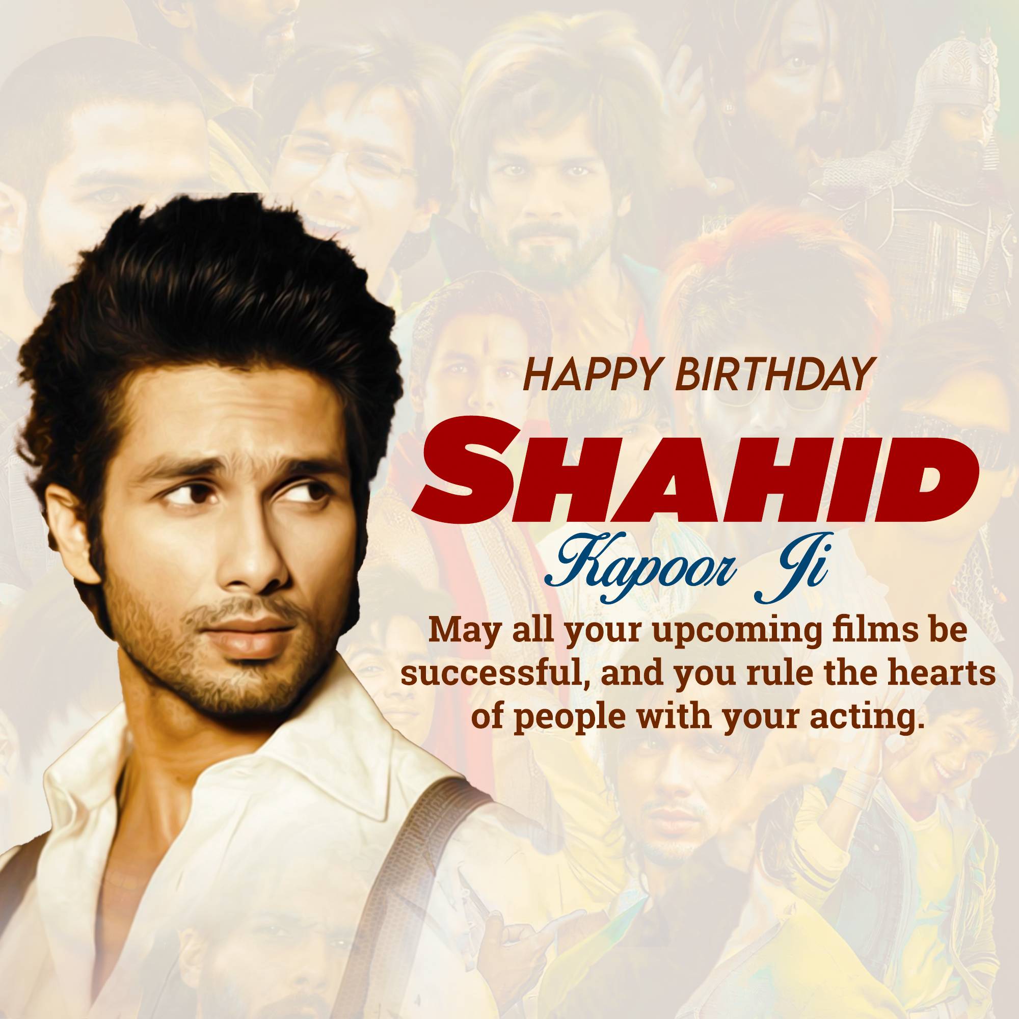 Shahid Kapoor - Birthday