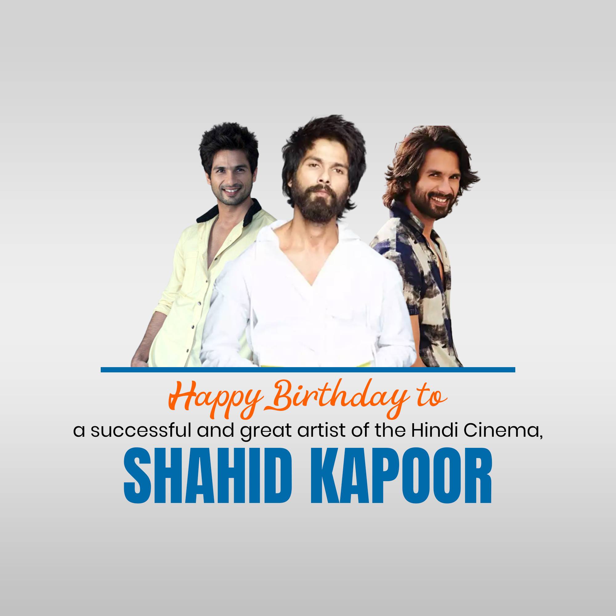 Shahid Kapoor - Birthday