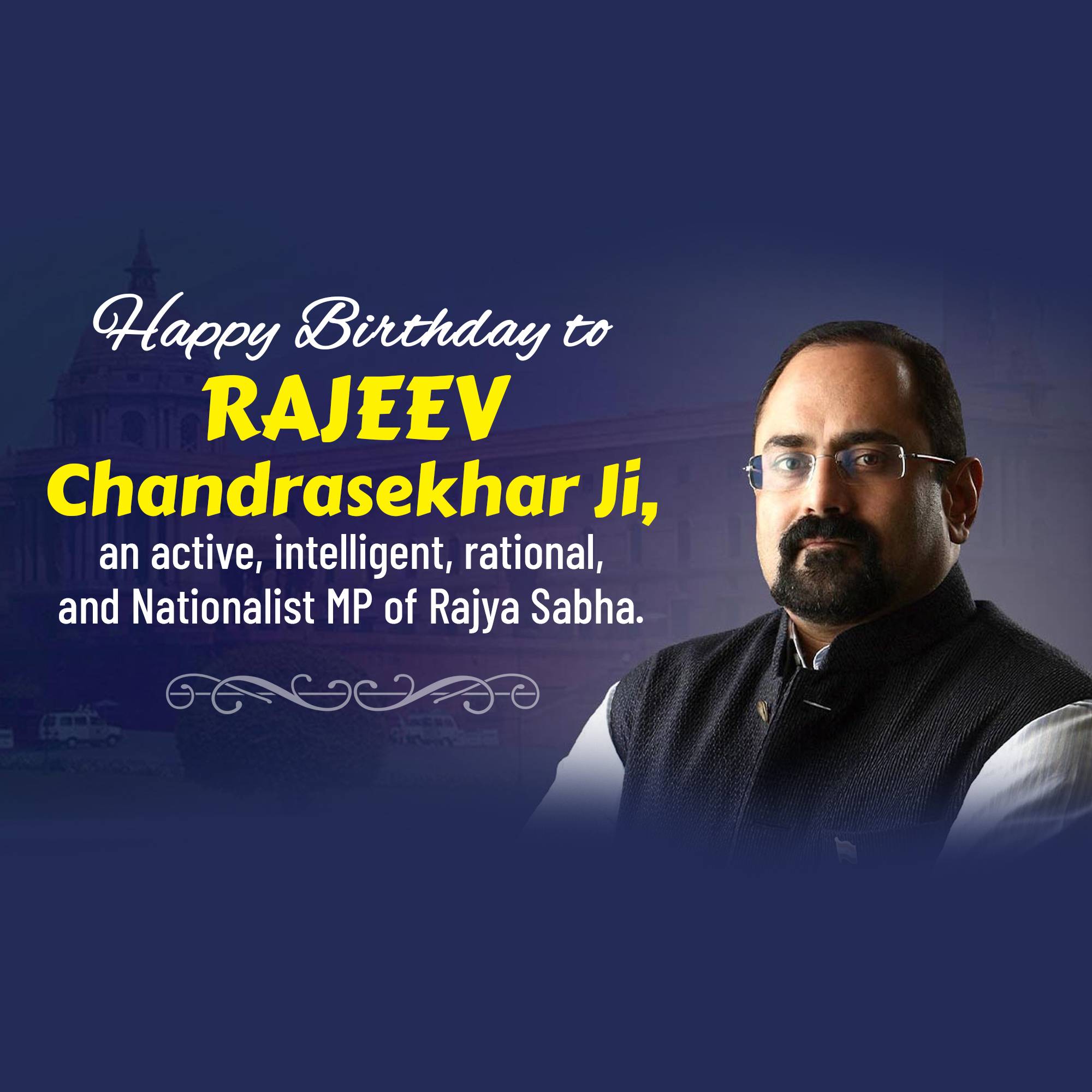 Rajeev Chandrasekhar Birthday