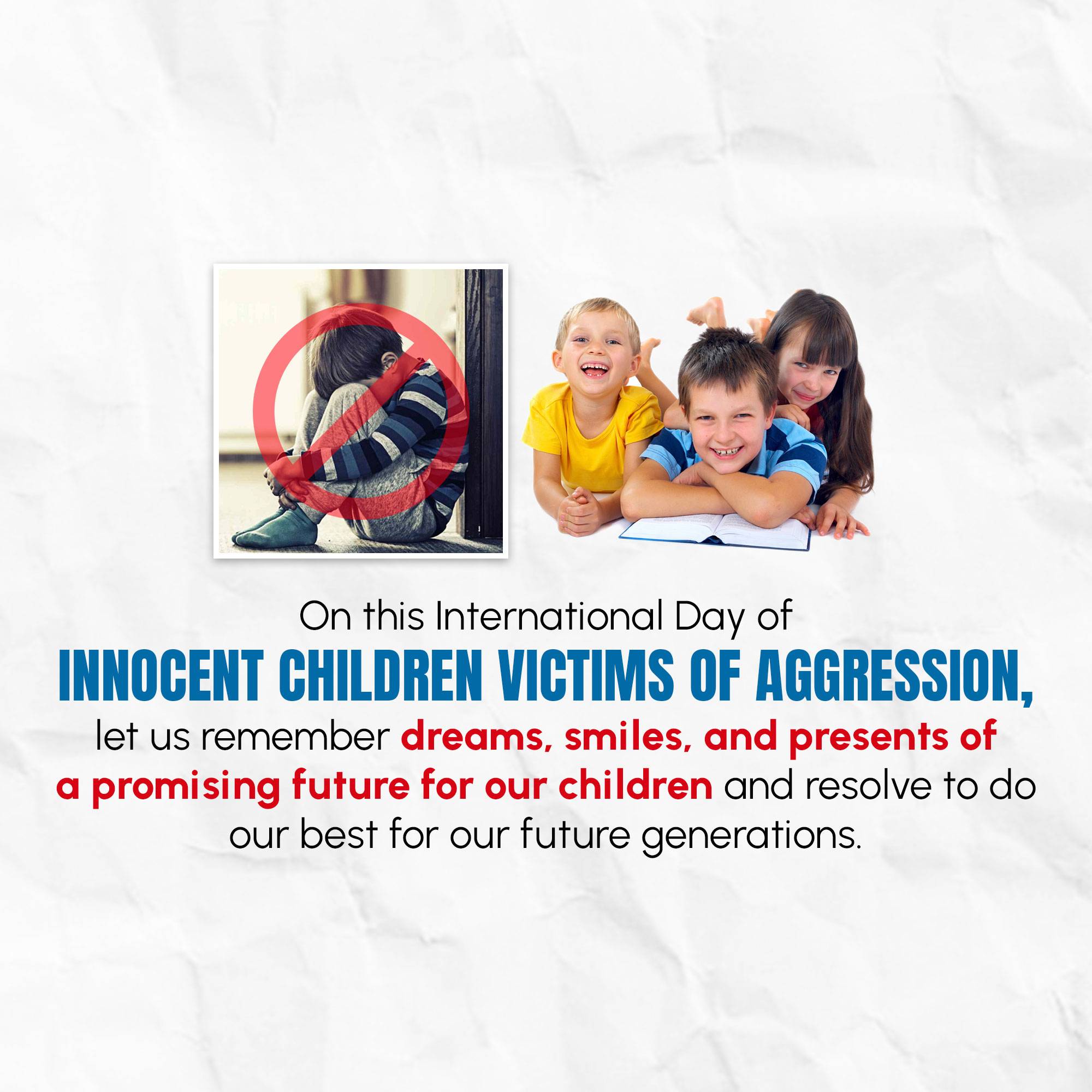 International Day of Innocent Children Victims of Aggression