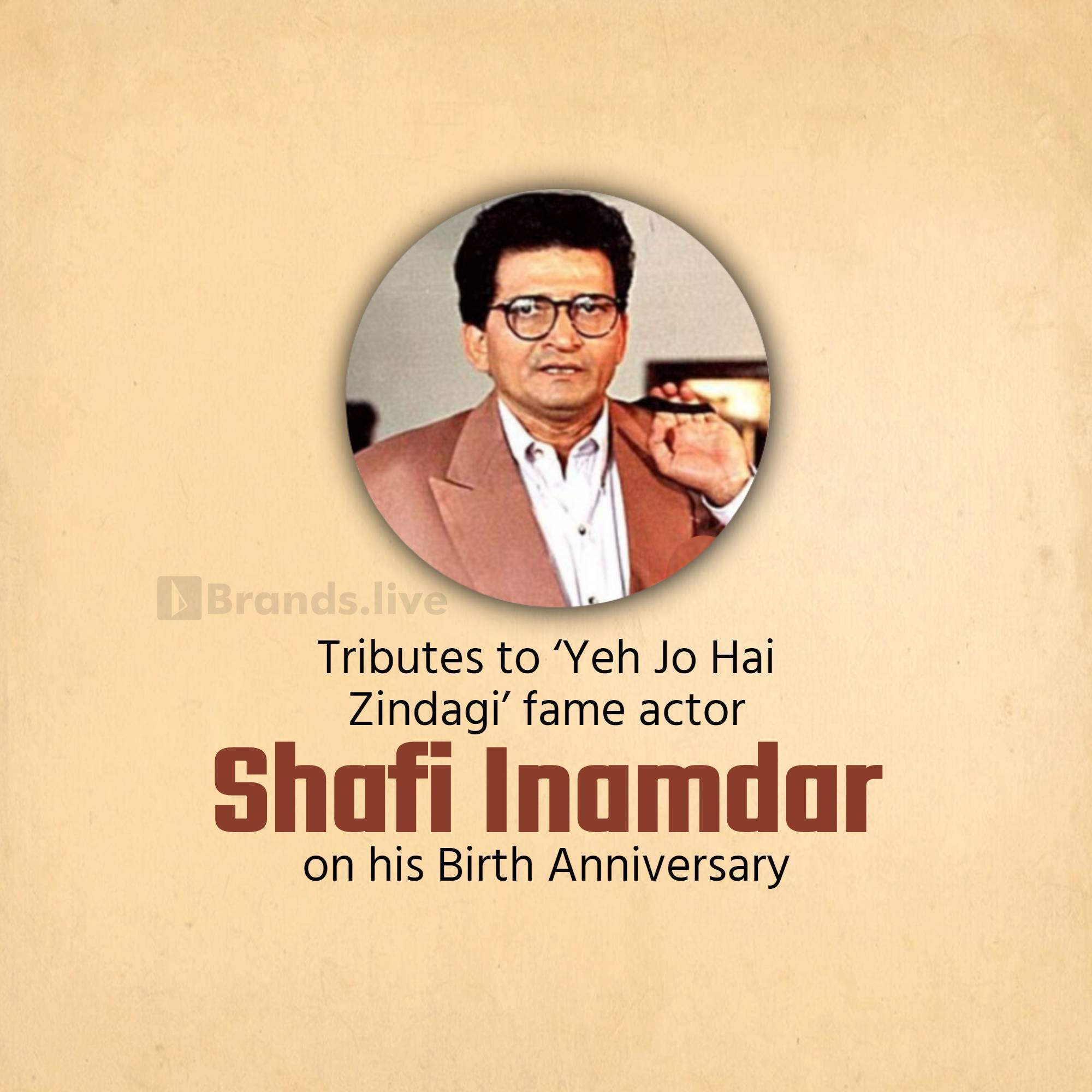 Shafi Inamdar Jayanti