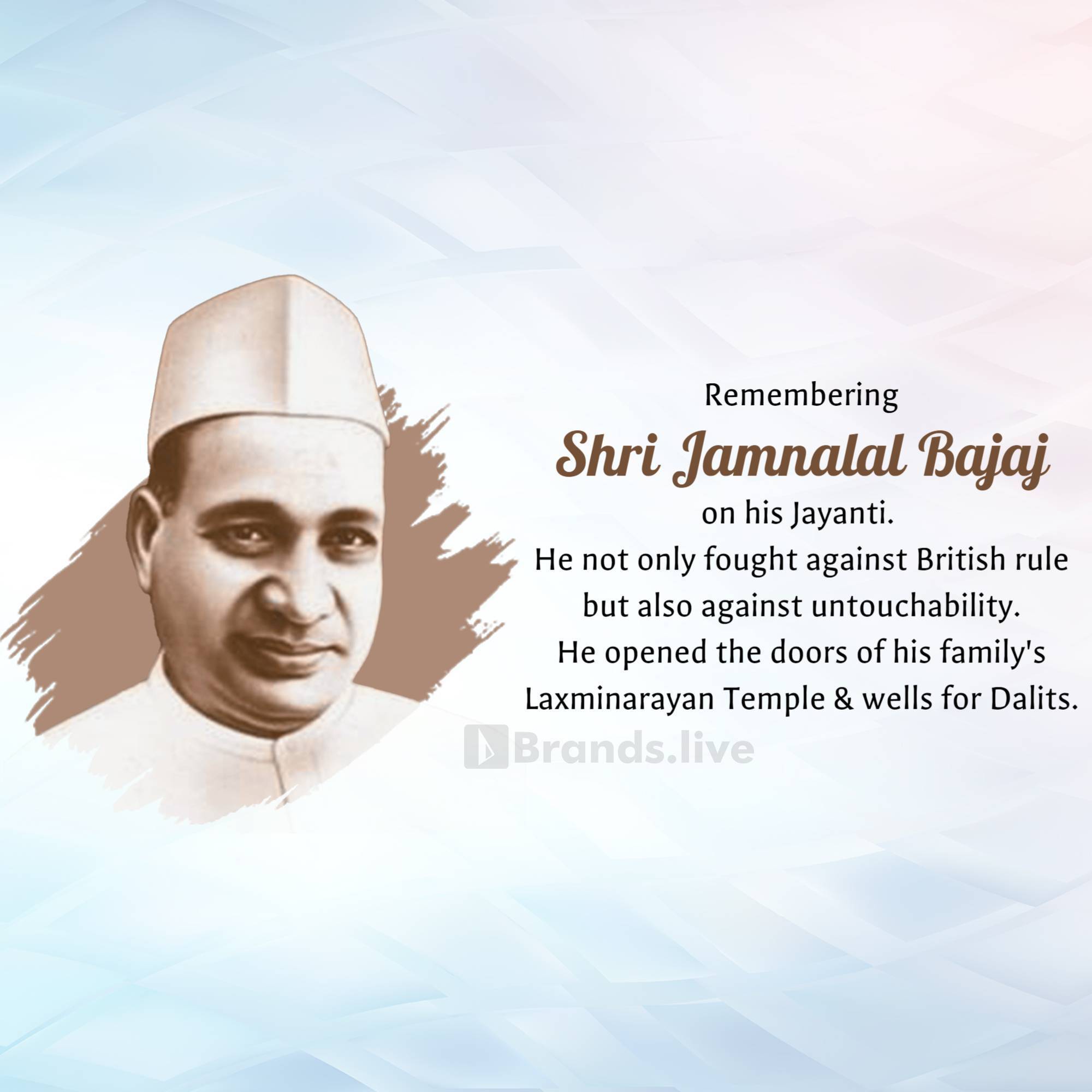 Jamnalal Bajaj Jayanti