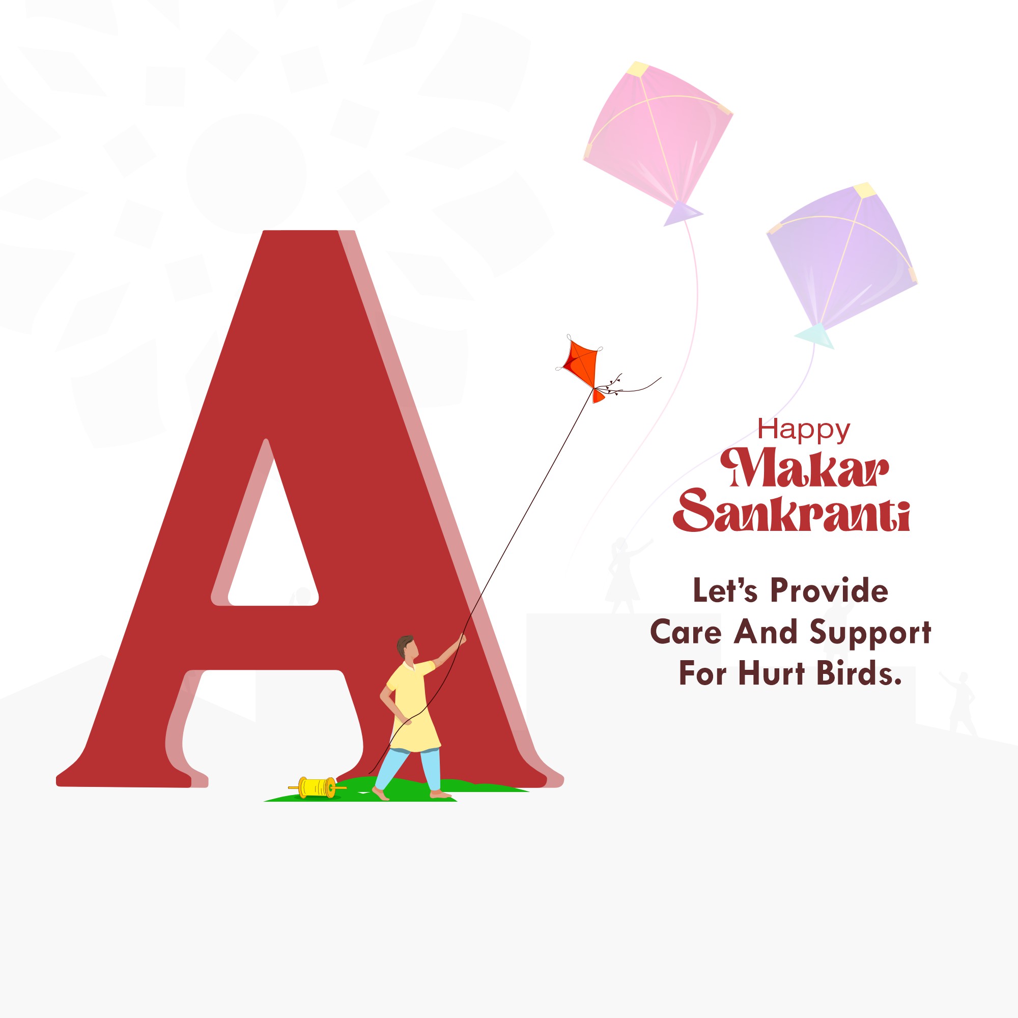 Makar Sankranti Alphabet