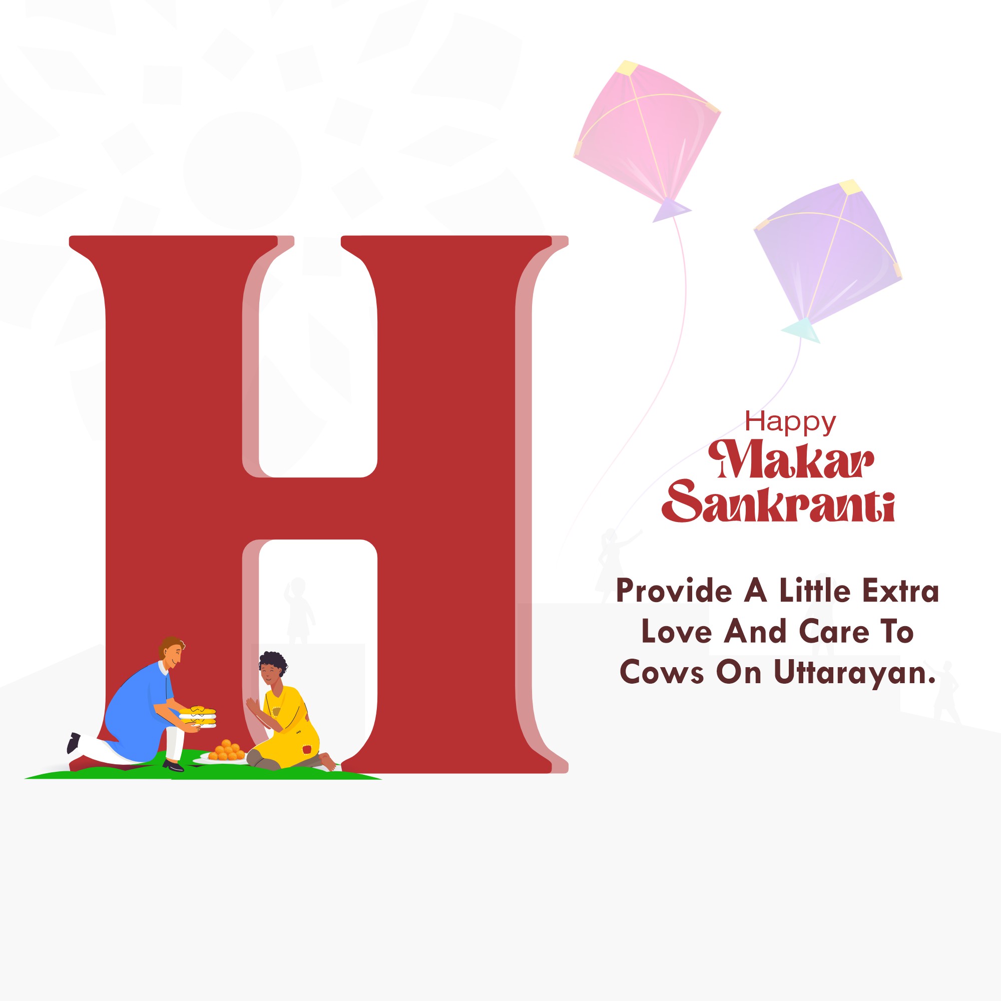 Makar Sankranti Alphabet