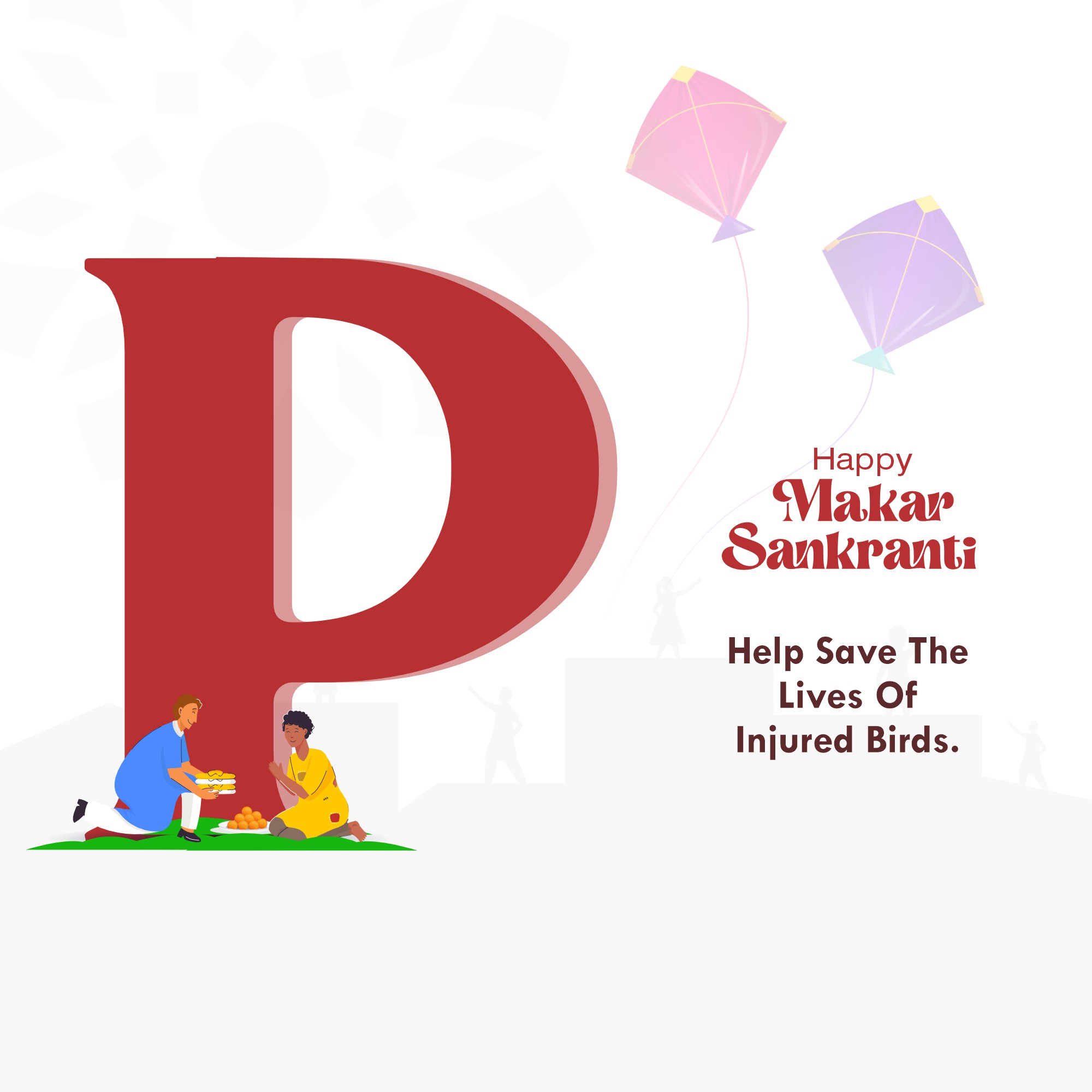 Makar Sankranti Alphabet