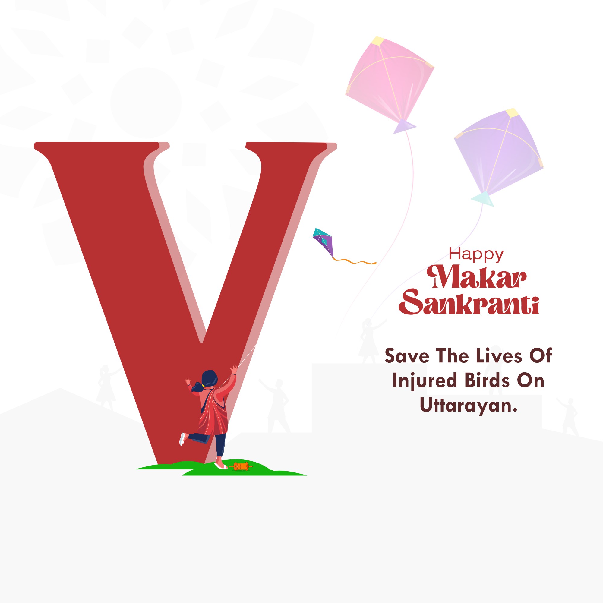 Makar Sankranti Alphabet