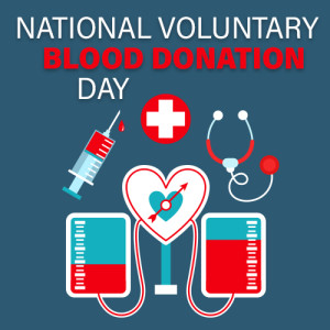 National Voluntary Blood Donation Day