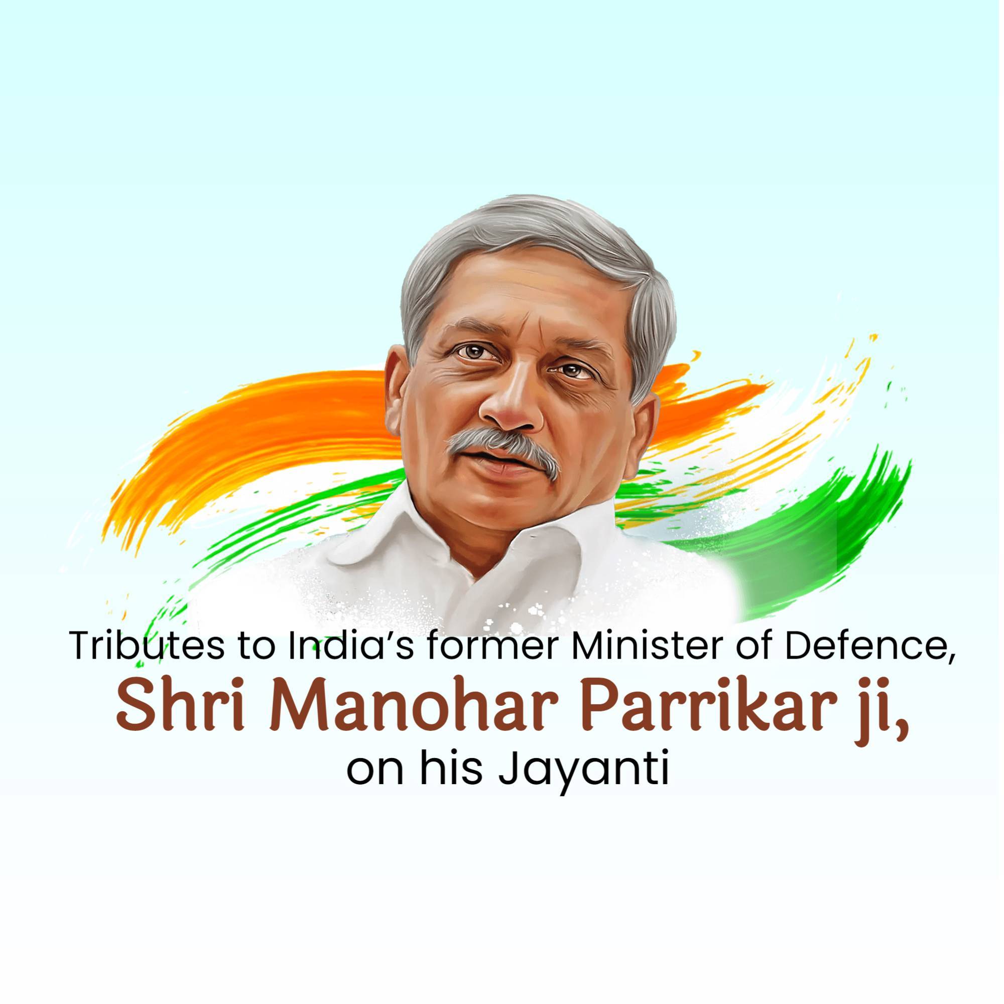 Manohar Parrikar Jayanti