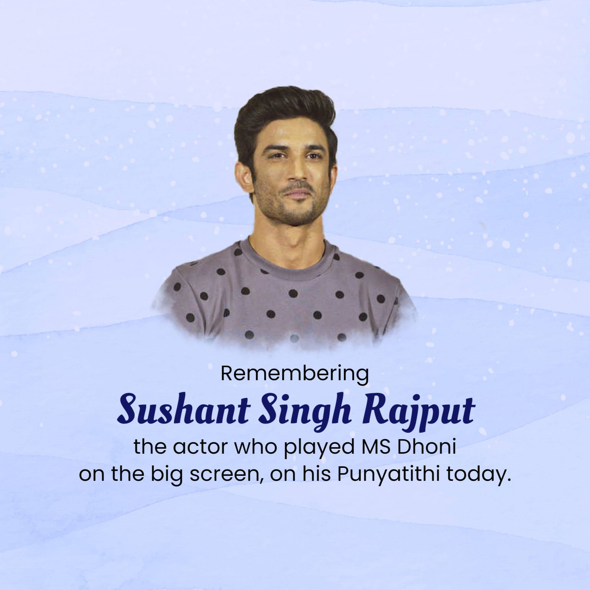 Sushant Singh Rajput Punyatithi