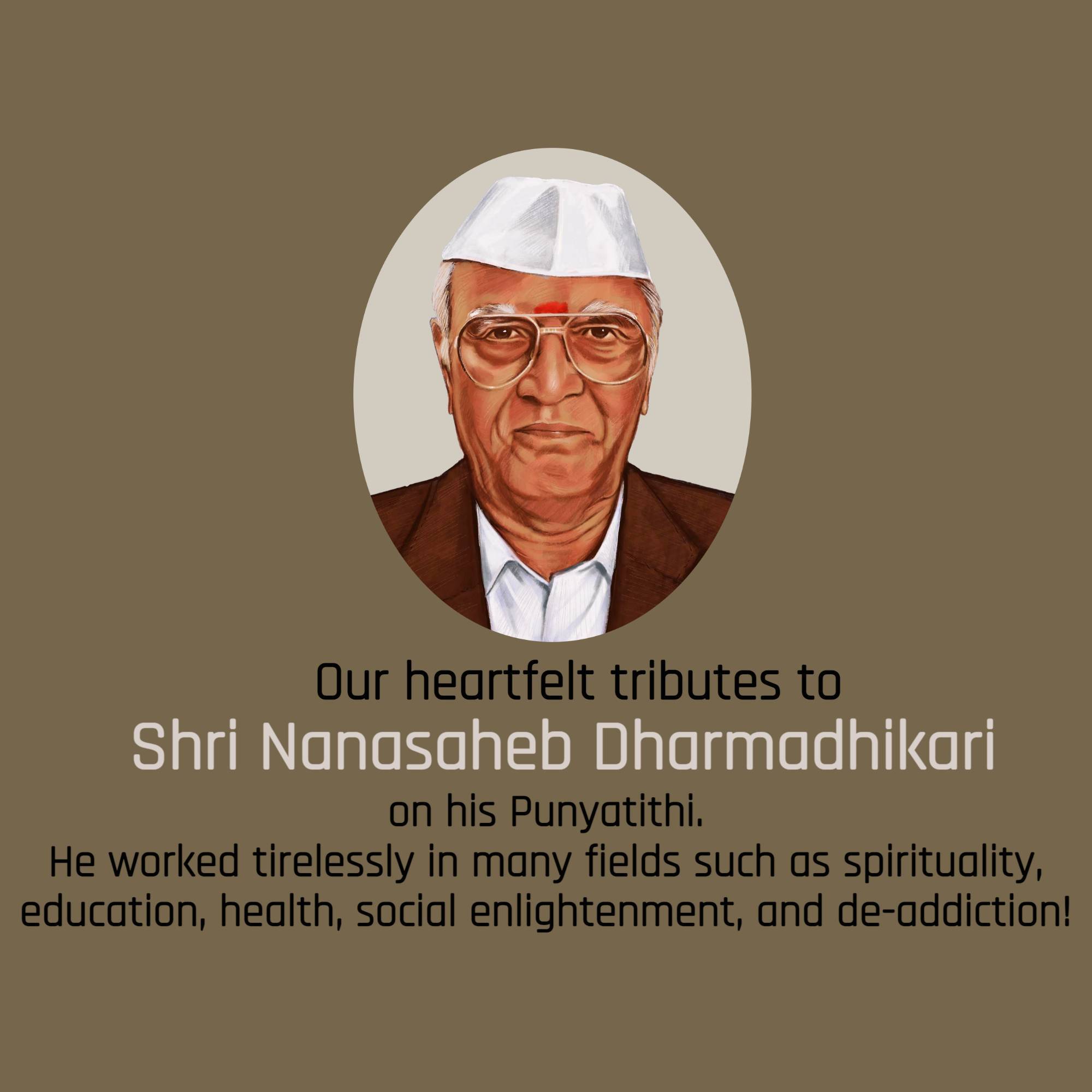 Nanasaheb Dharmadhikari Punyatithi