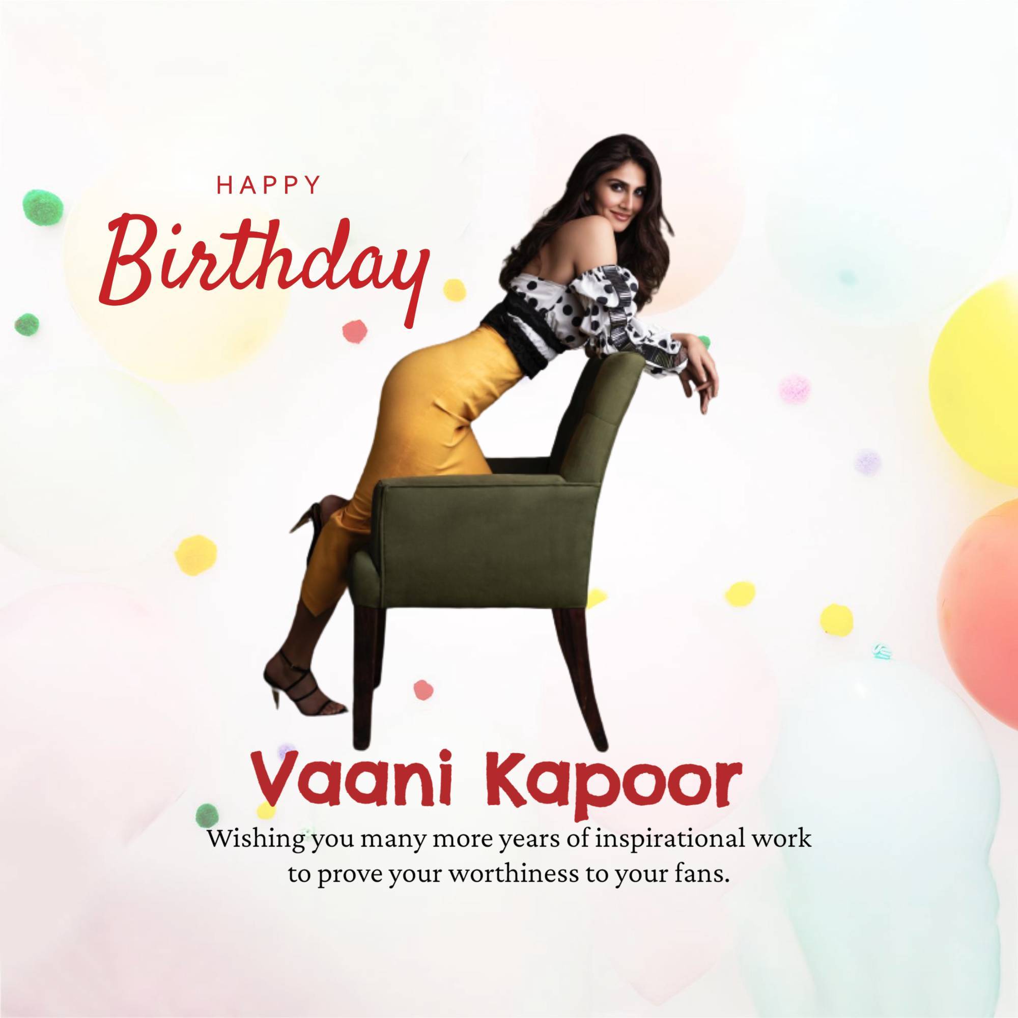 Vaani Kapoor Birthday