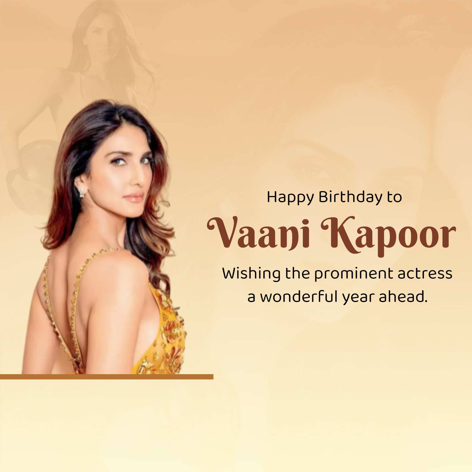 Vaani Kapoor Birthday