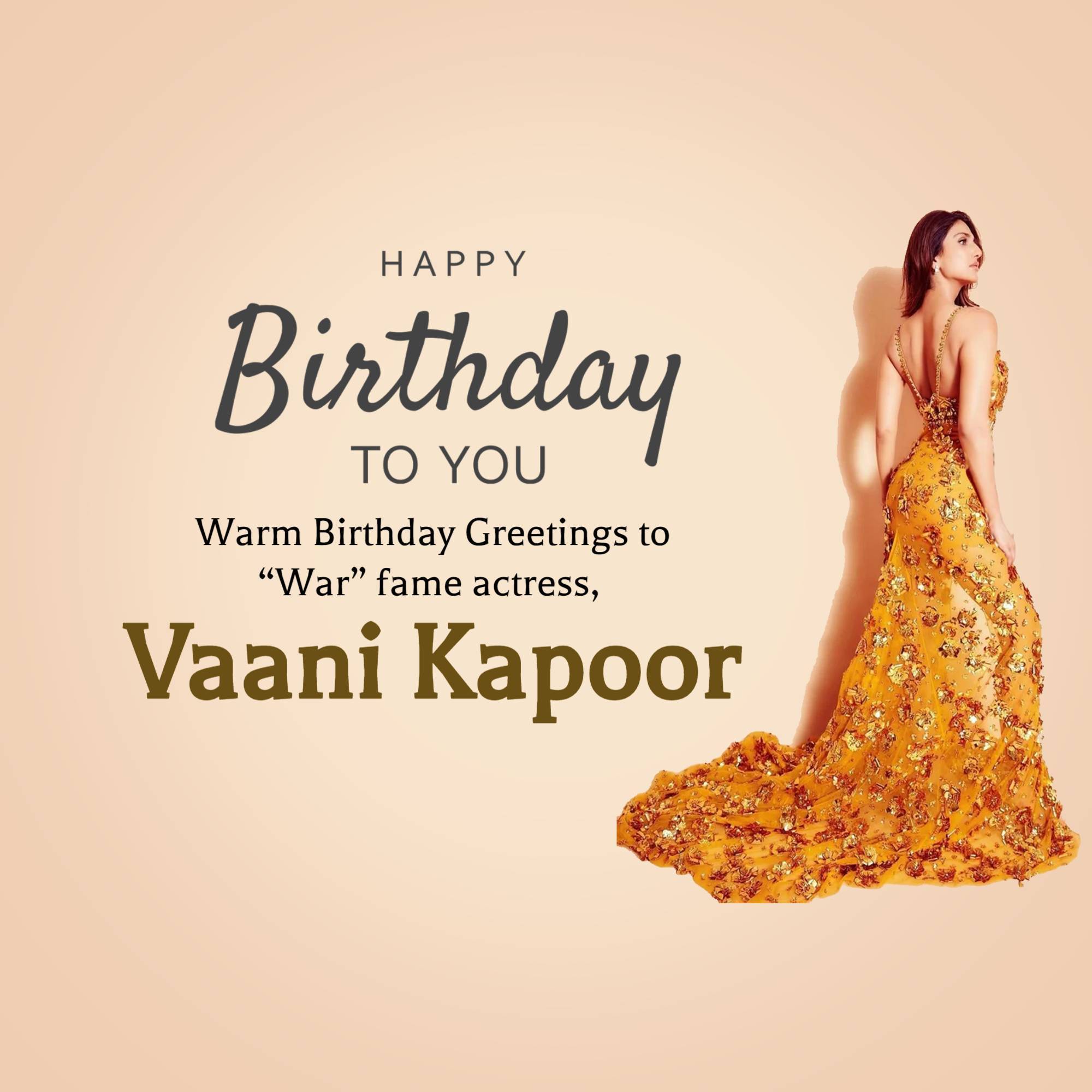 Vaani Kapoor Birthday