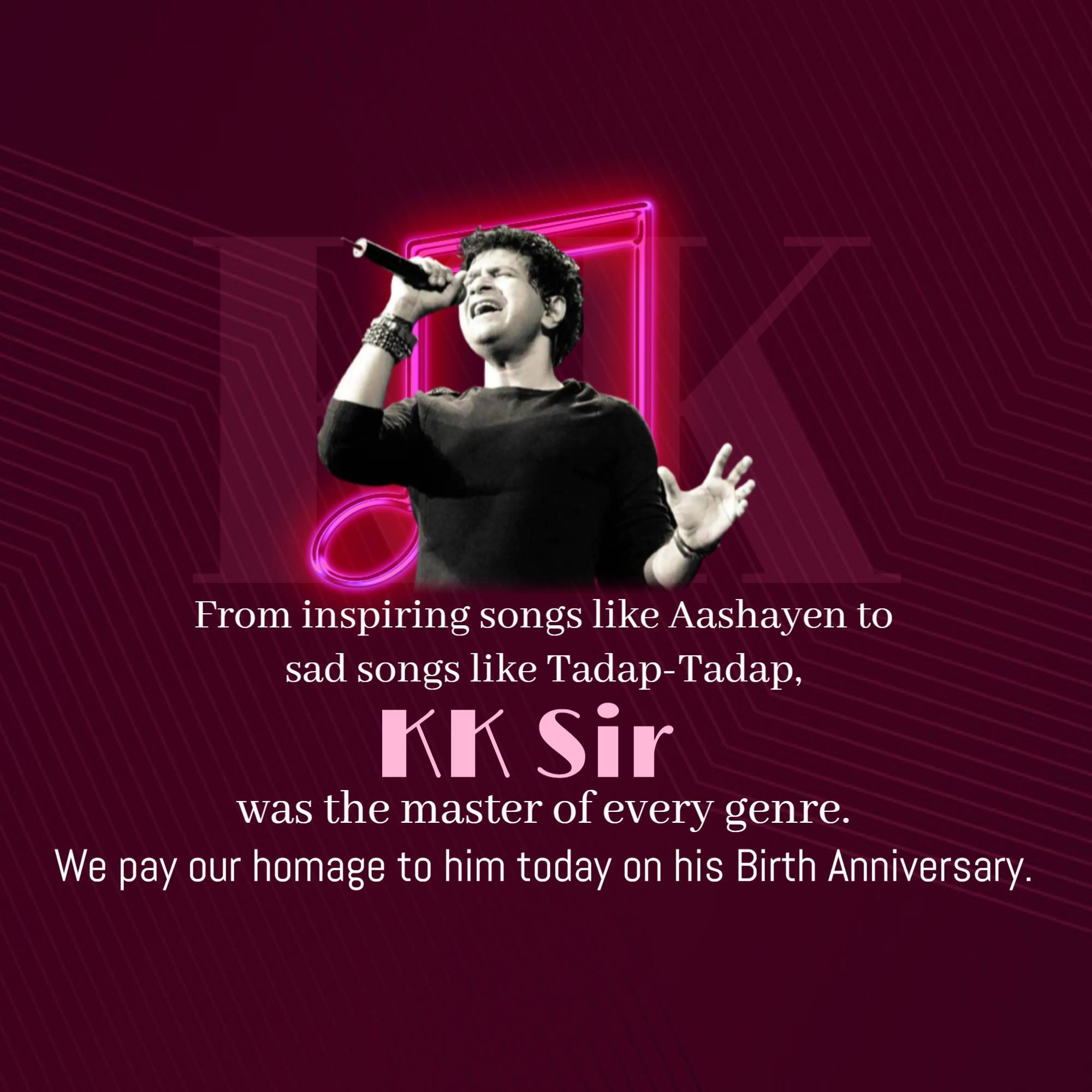KK Birth Anniversary