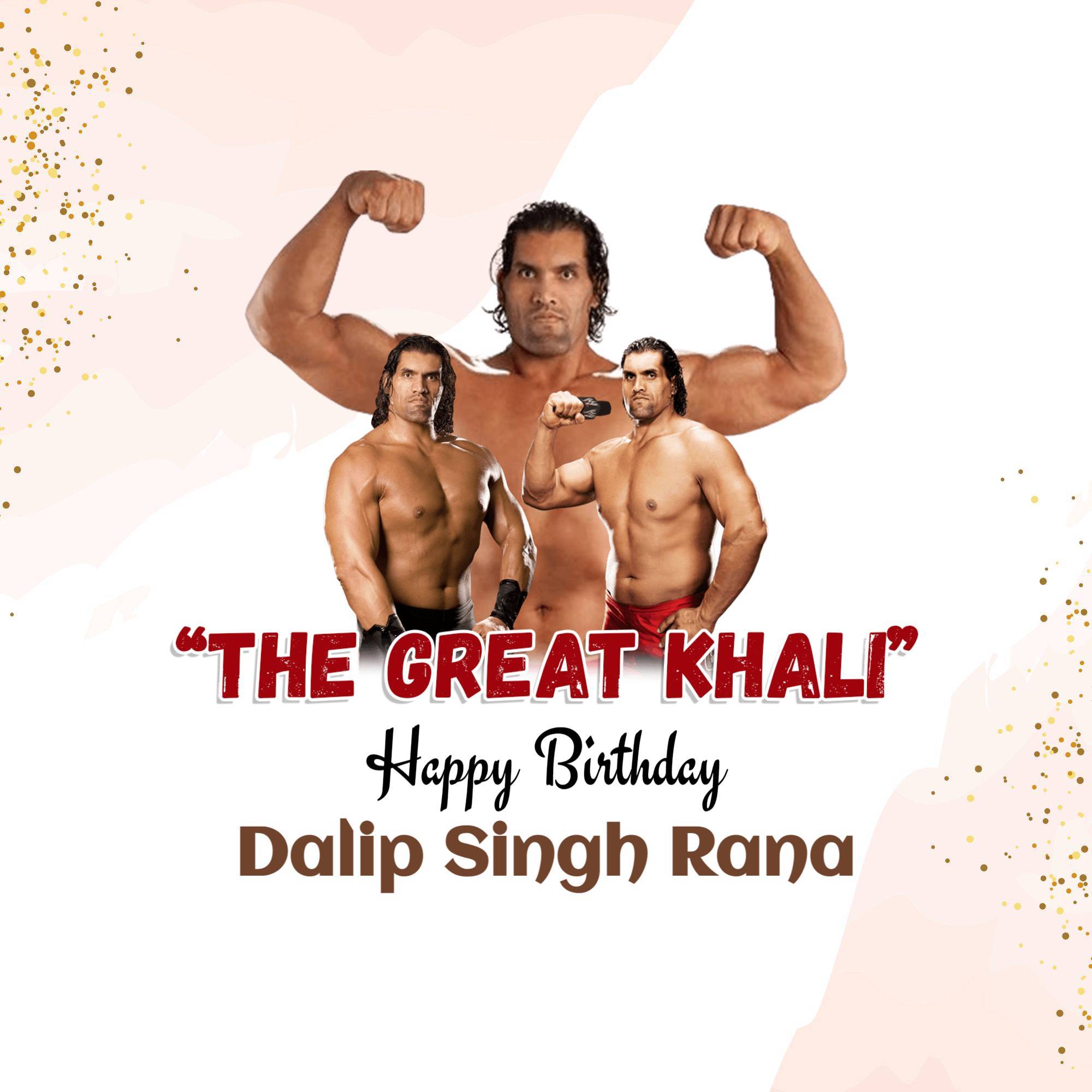 The Great Khali Birthday