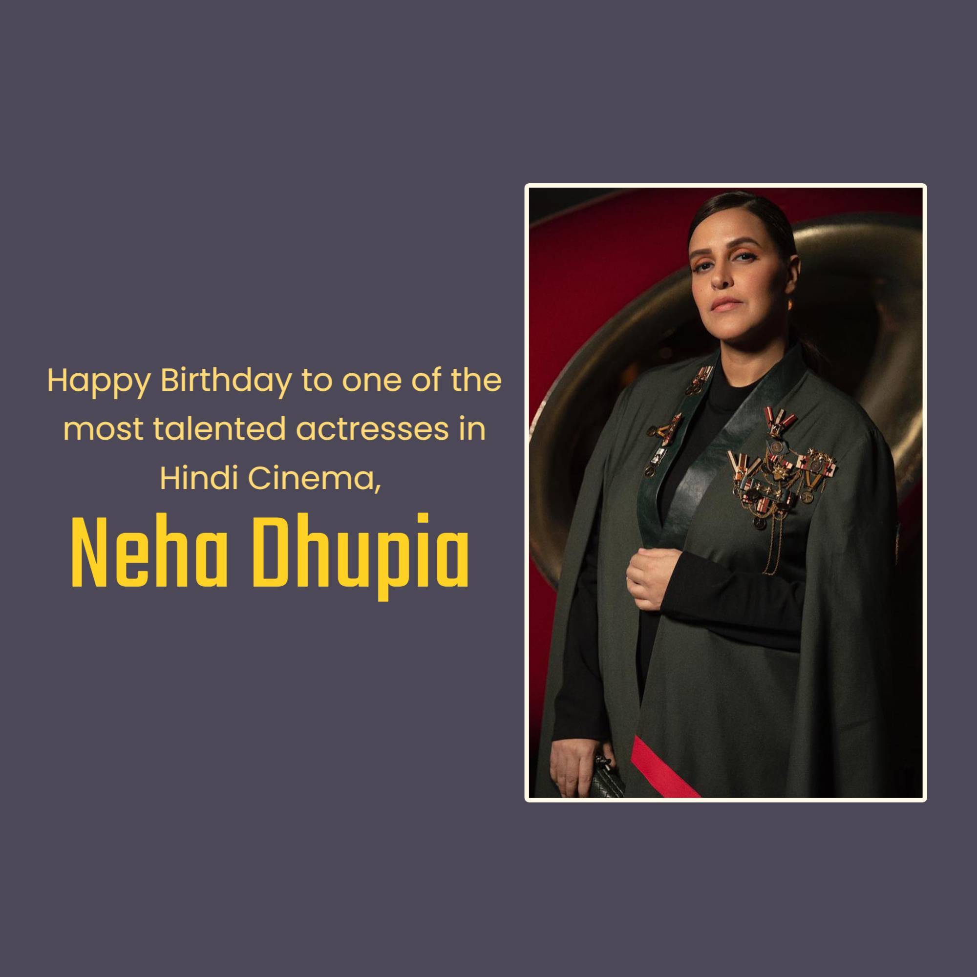 Neha Dhupia Birthday