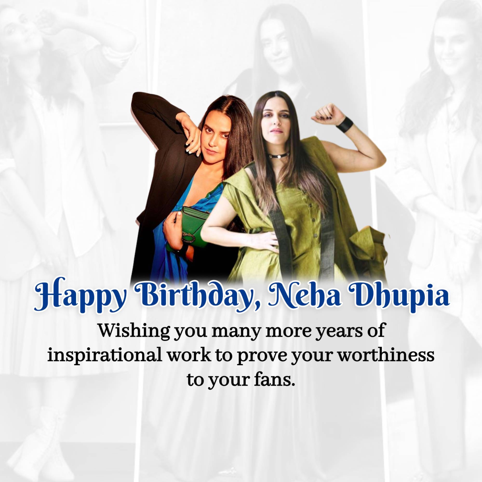 Neha Dhupia Birthday
