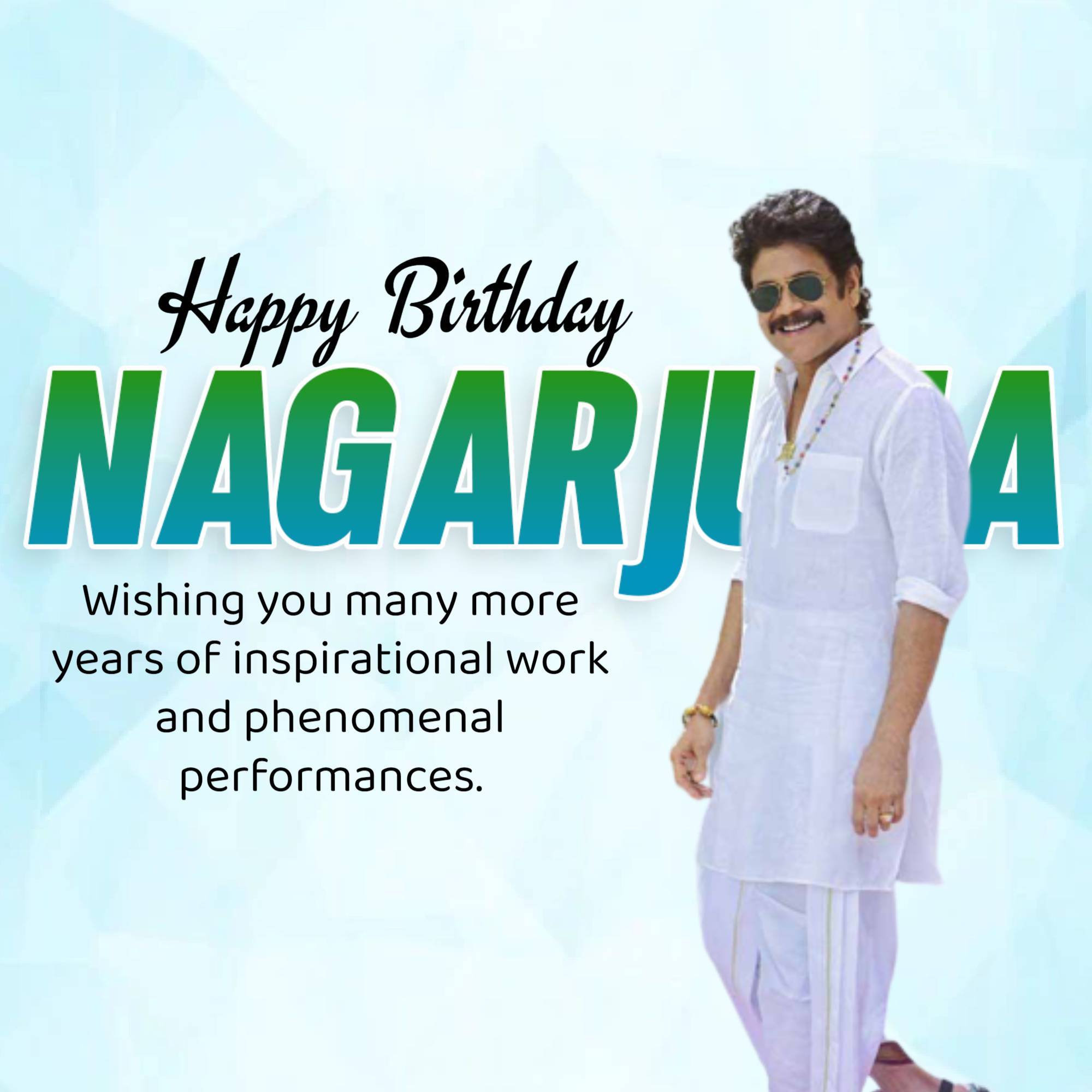 Akkineni Nagarjuna Birthday