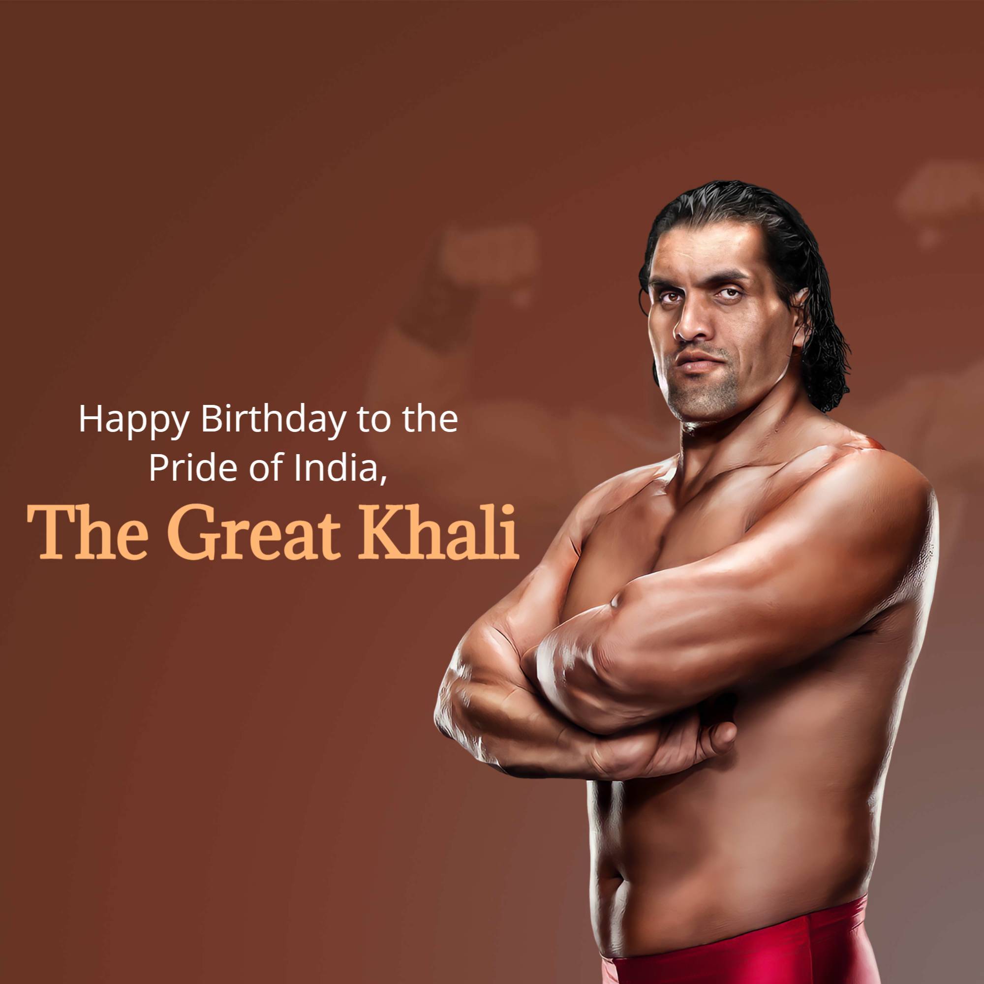 The Great Khali Birthday