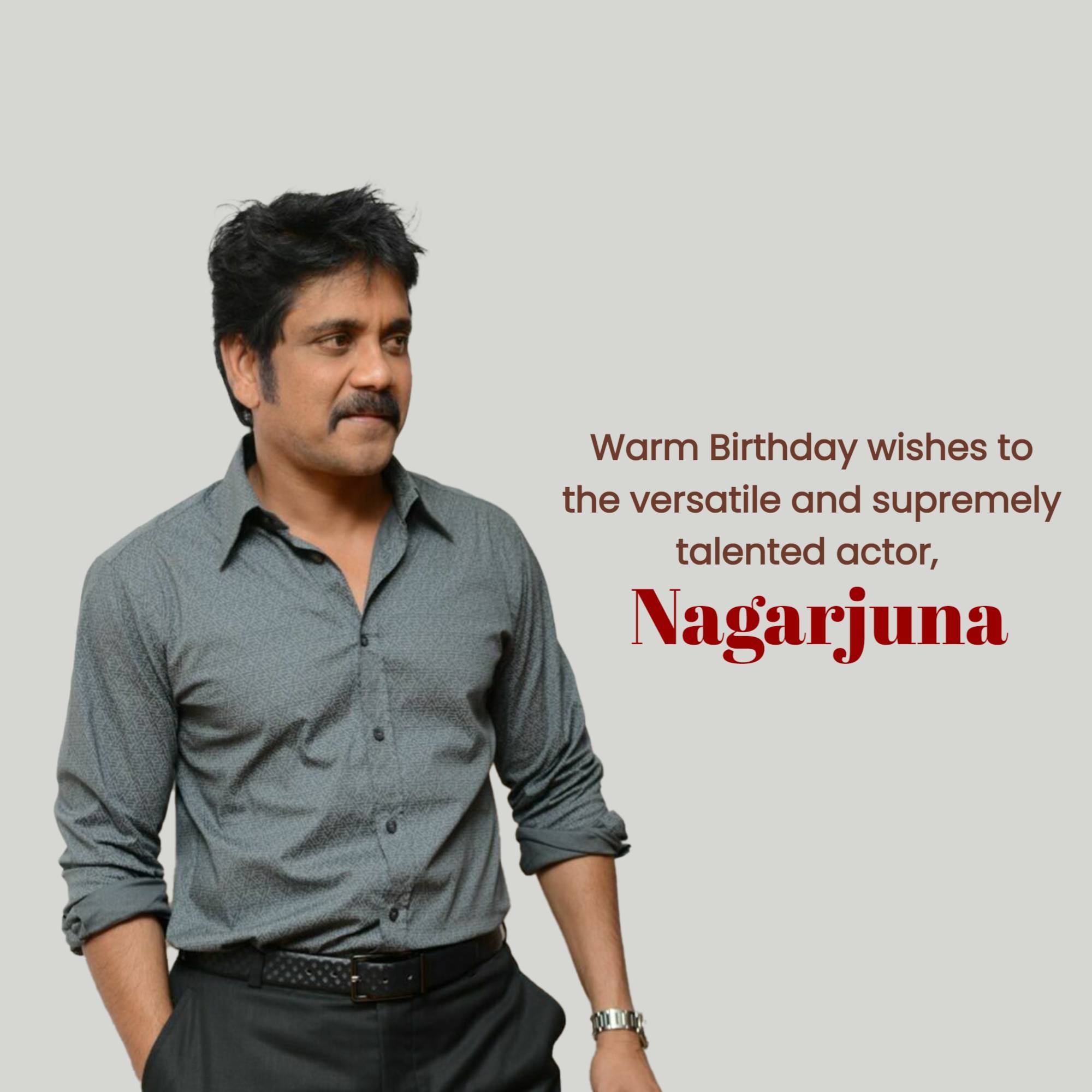 Akkineni Nagarjuna Birthday