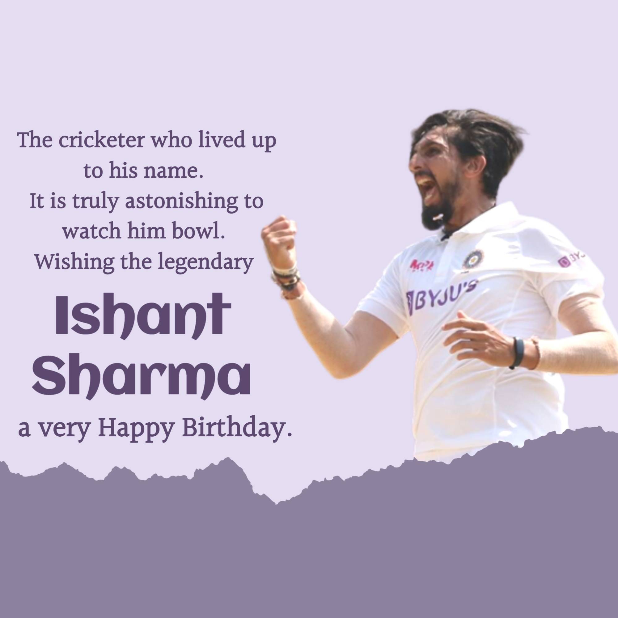 Ishant Sharma Birthday