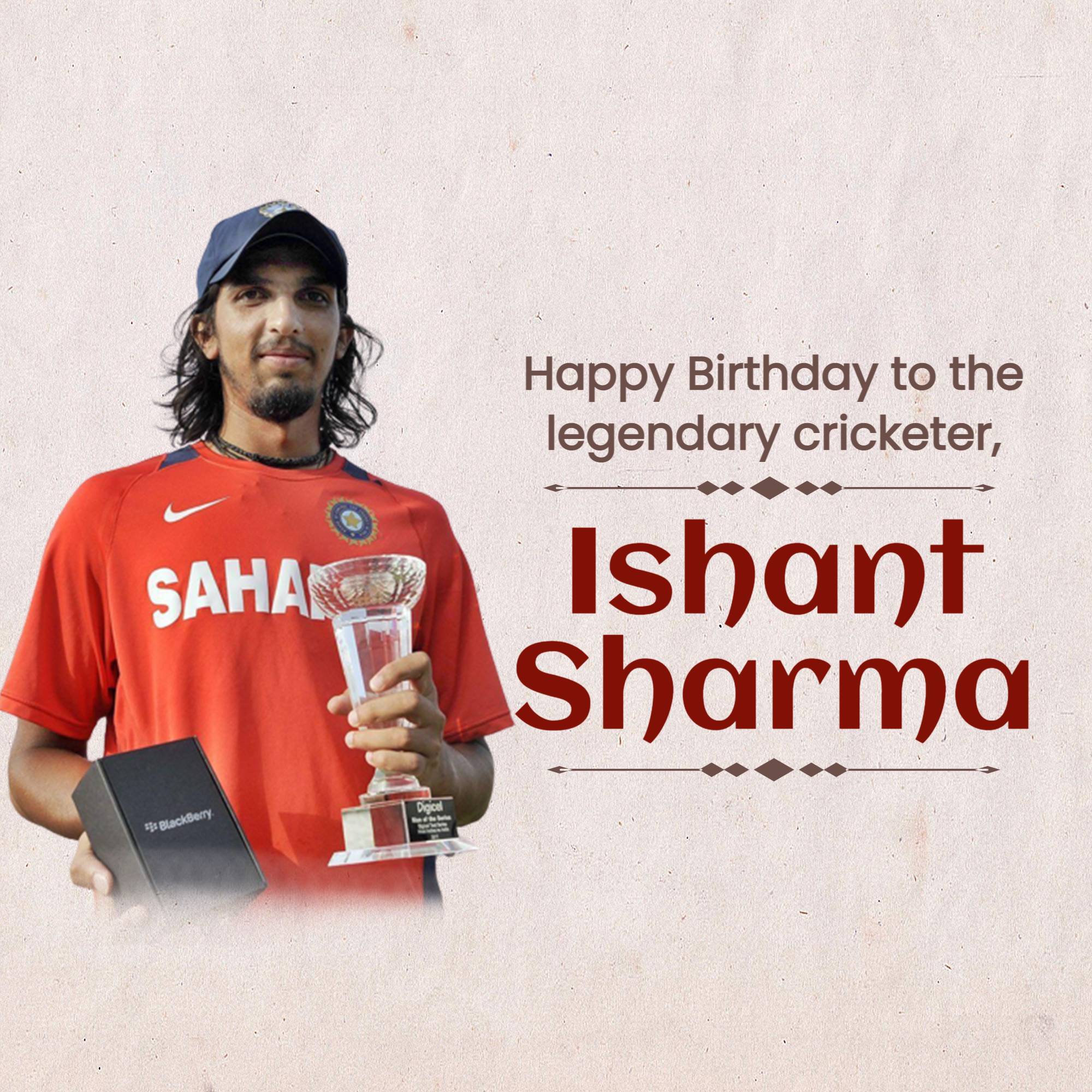 Ishant Sharma Birthday
